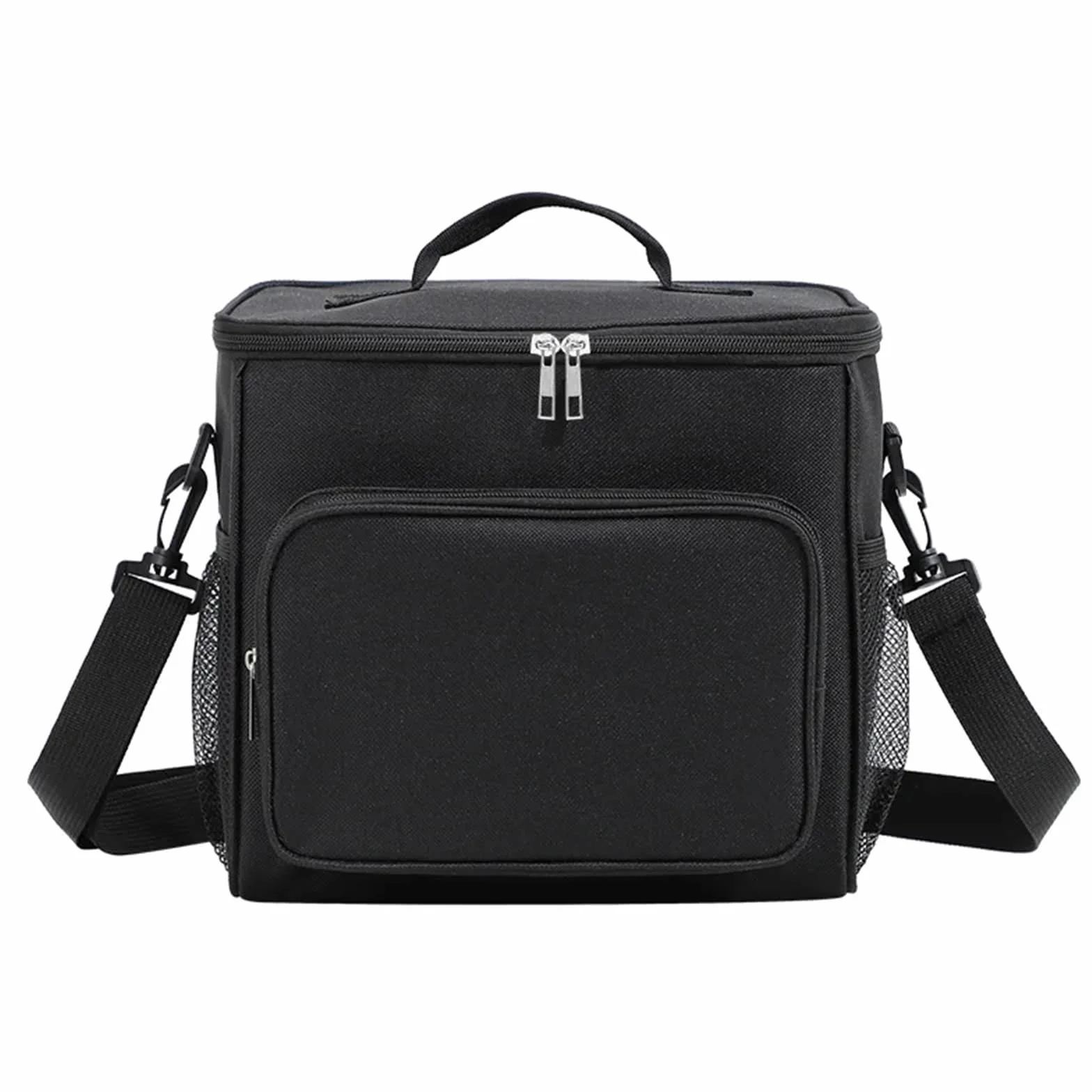 Bolsa Bento gruesa de tela Oxford, bolsa aislante portátil gran capacidad, pícnic al aire libre, almuerzo for estudiantes, 2 uds