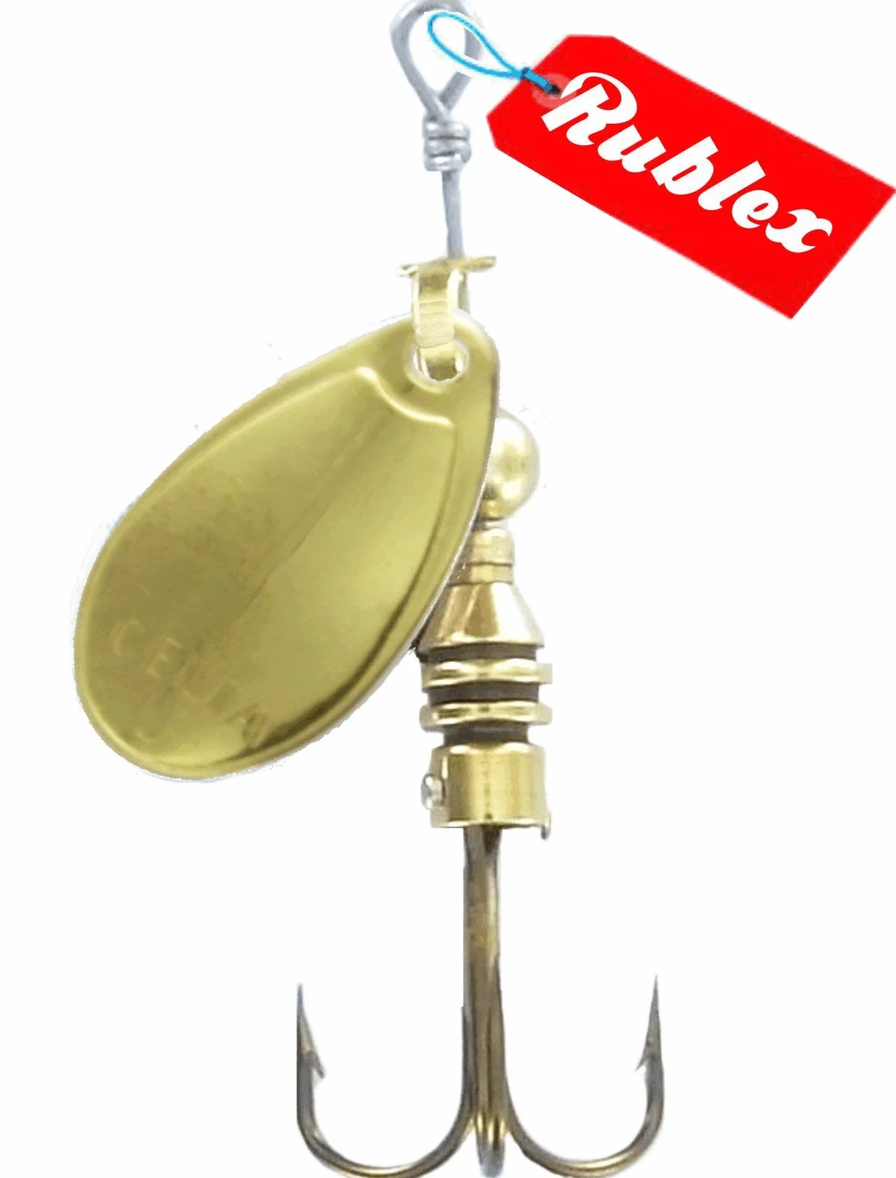 Cucharillas de Pesca Celta-1 Oro 2,00 GMS
