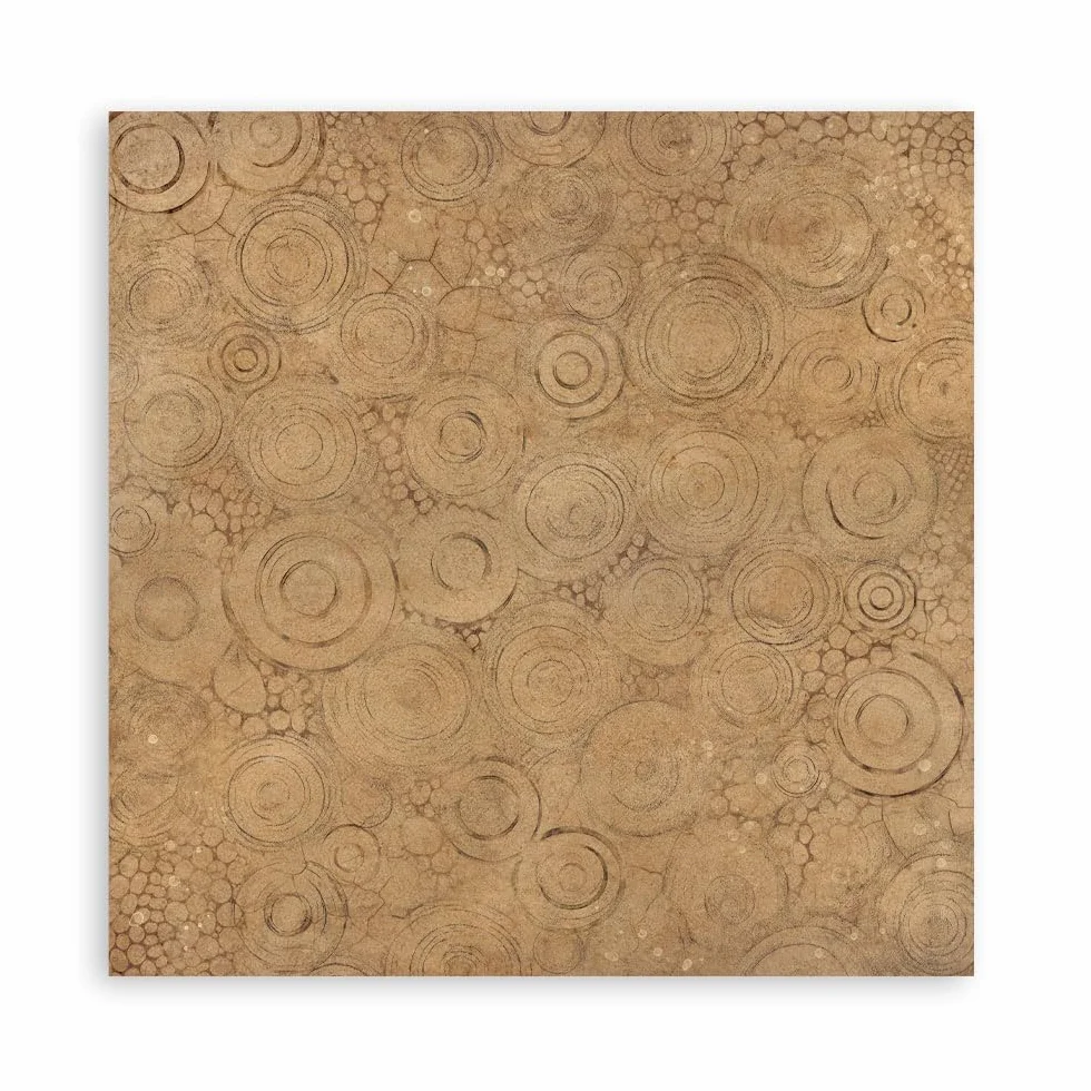 Stamperia - Scrapbook Paper Pad for Scrapbooks, Albums, Cards, Bullet Journals and More, Acid Free, Double-Sided, Perfect for Hobbies, Crafts, and Gifting (All Around) (20.3 x 20.3cm)