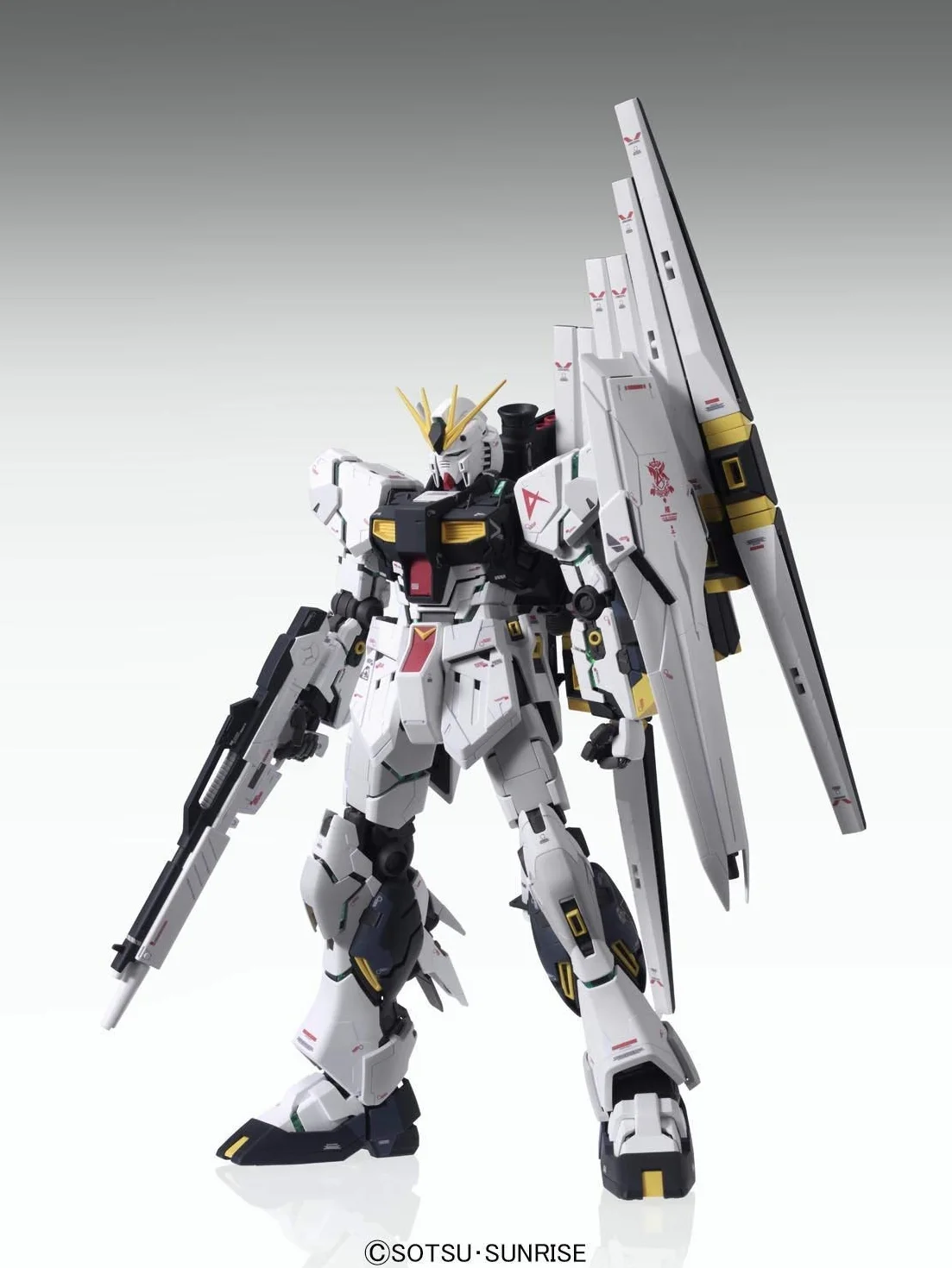 BANDAI SPIRITS GUNDAM - Kit de modelo - MG 1/100 - NU Gundam versión KA - 18 cm, BAS5055454