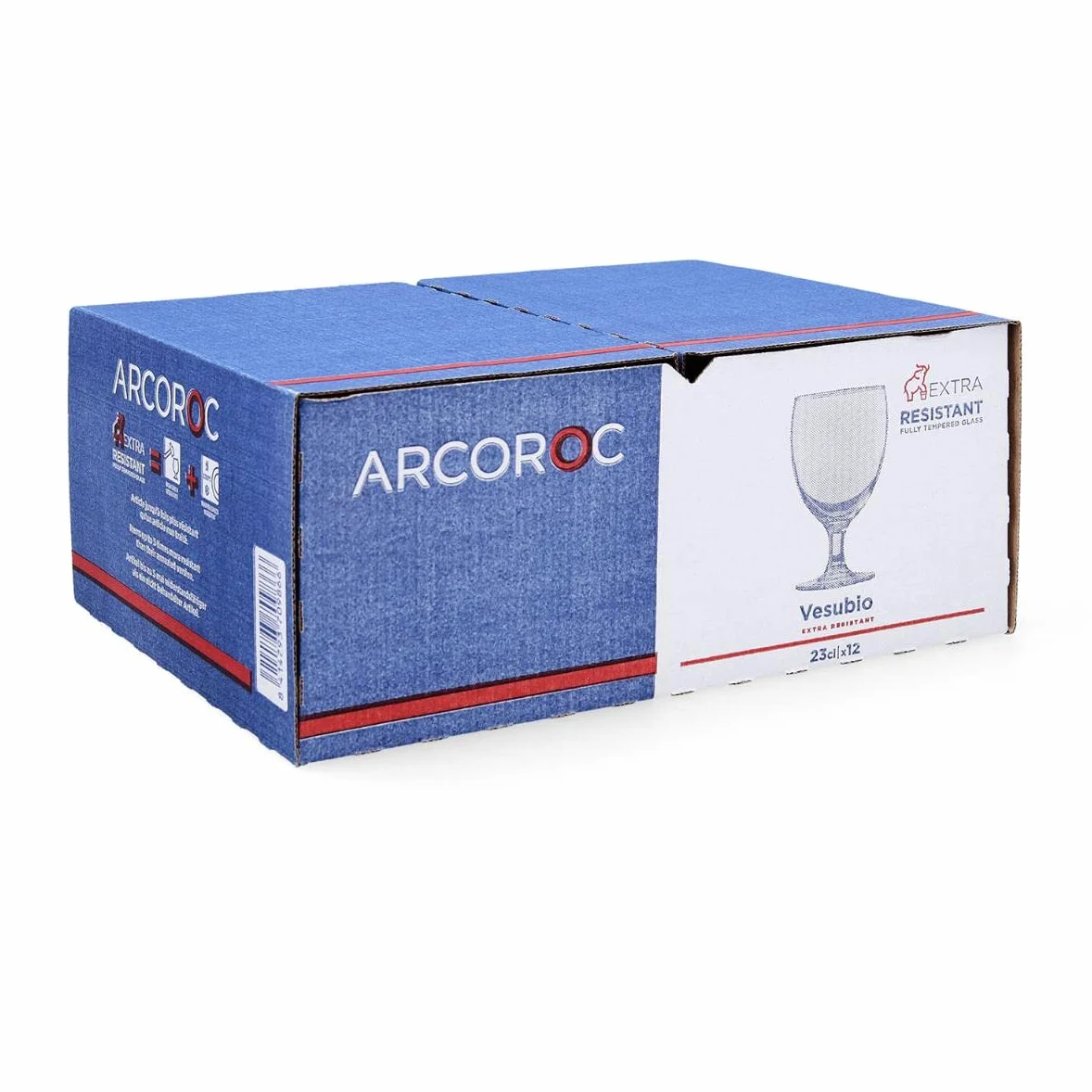 Arcoroc Set de Copas Vesubio Transparente 12 Unidades Vidrio 230 ml
