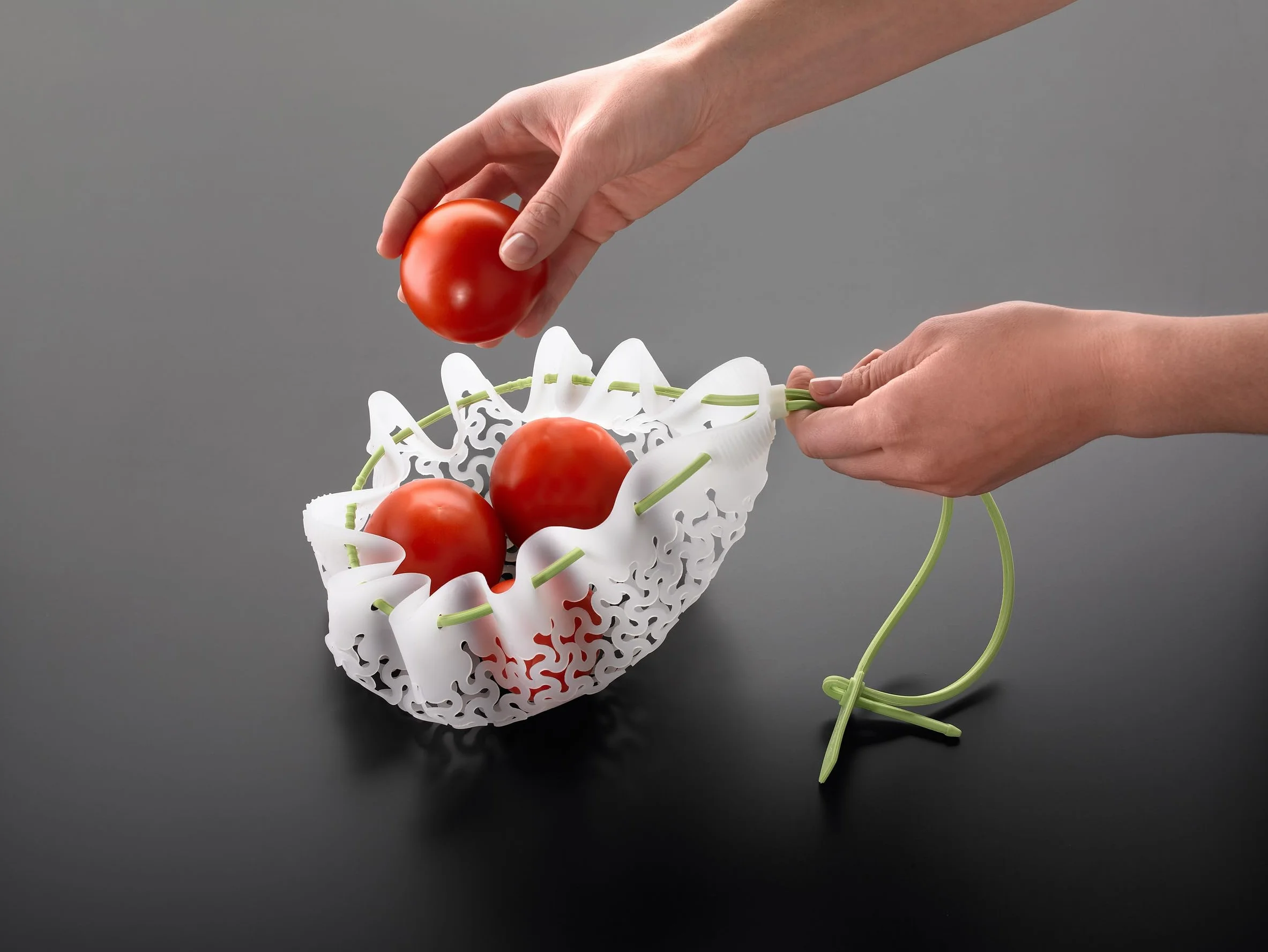 Lékué Malla Elástica de silicona para Cocer Los Alimentos a parte, Blanco, Talla única