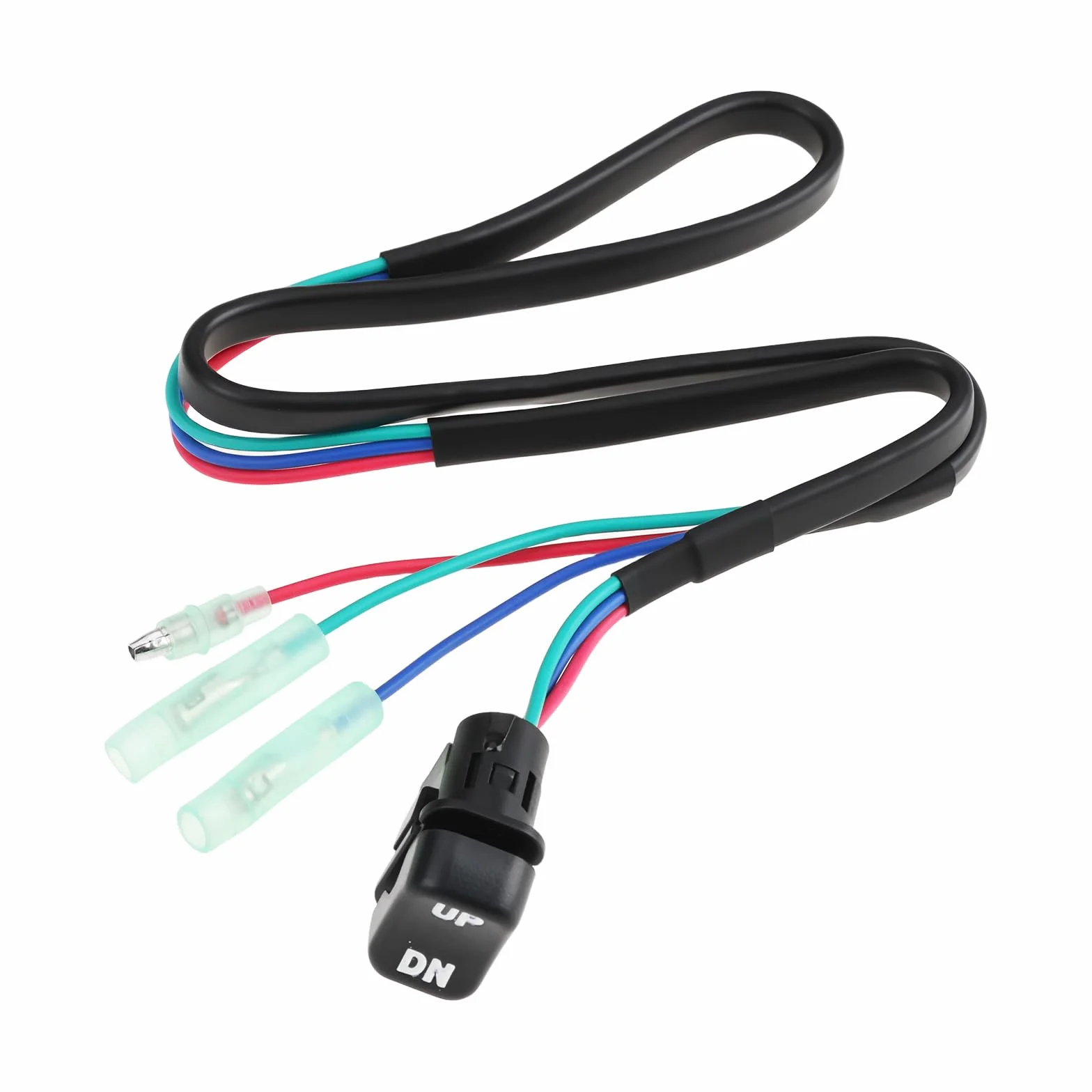 EMSea Interruptor de Inclinación Y Compensación Remoto para Motor Fueraborda de 3 Cables Compatible con Mercury Mariner 87-18286A43 87-18286A26
