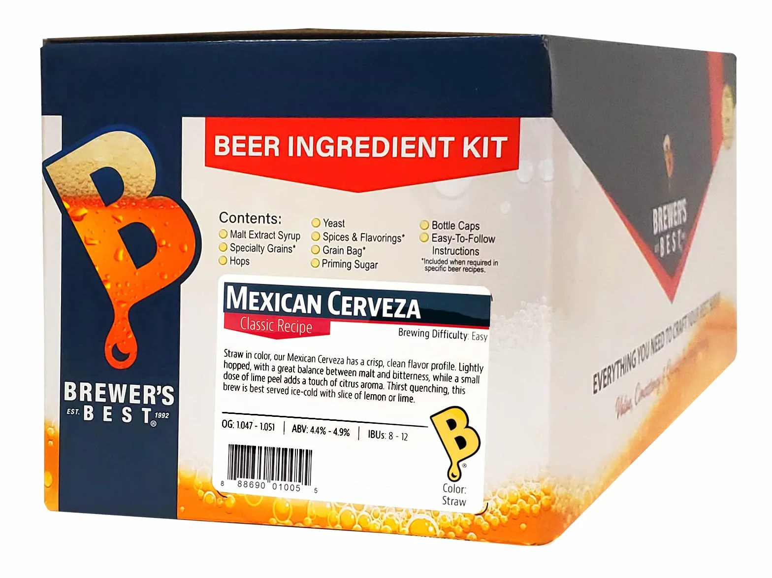 Brewer de mejor balliihoo Homebrew Kit de cerveza – 5 gallon