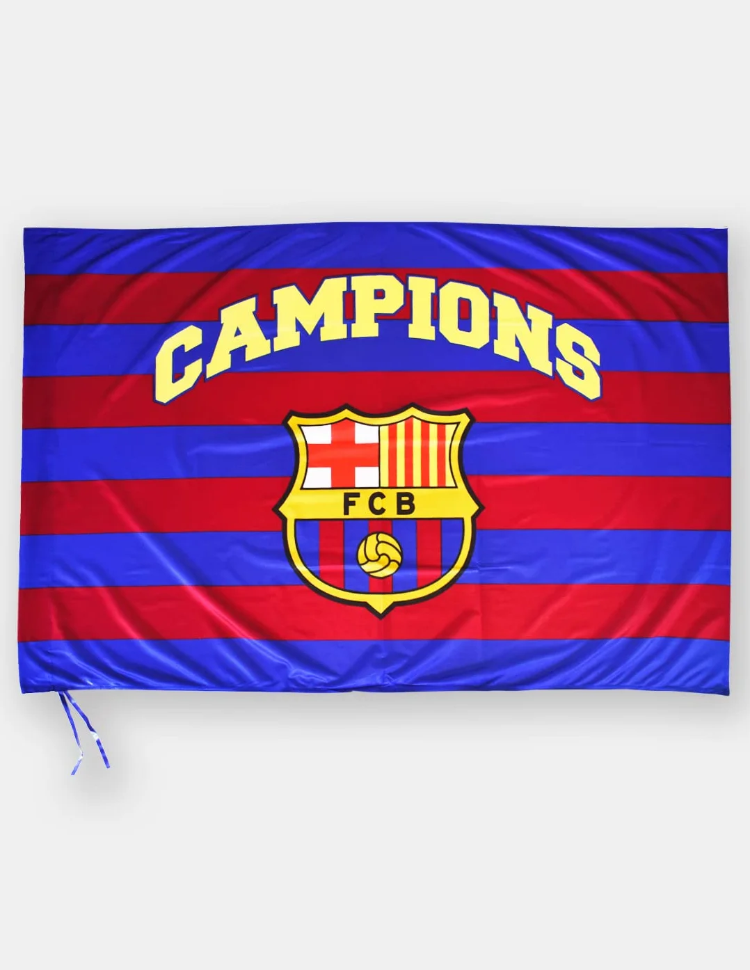 BANDERA FC BARCELONA CAMPIONS 150X100 CM