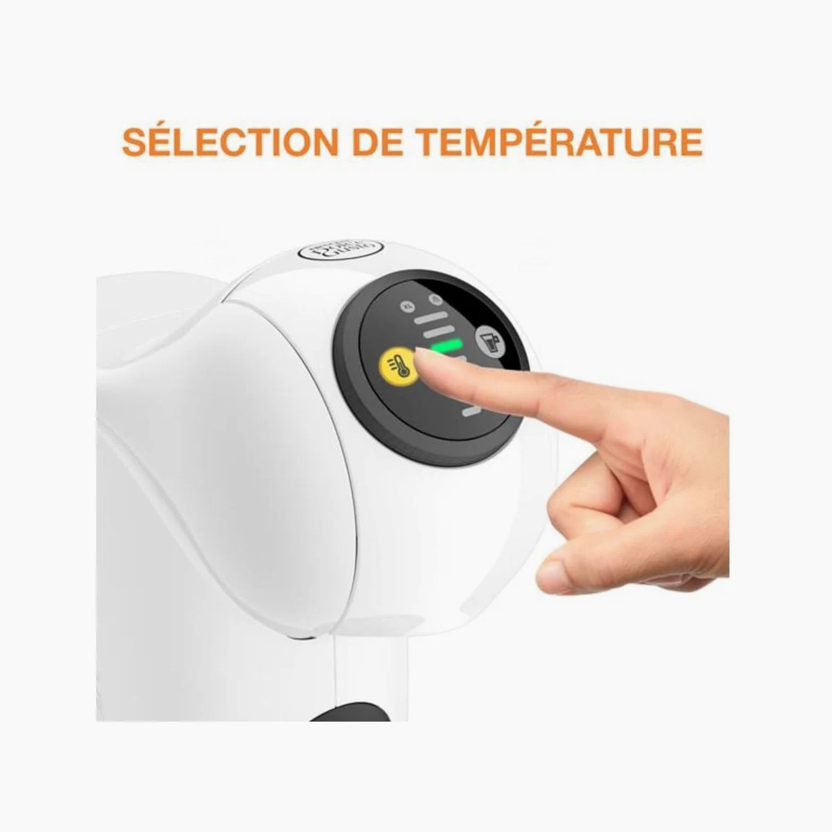Cafetière à dosette Krups Nescafé Dolce Gusto Genio S YY5215FD 1500 W Blanc