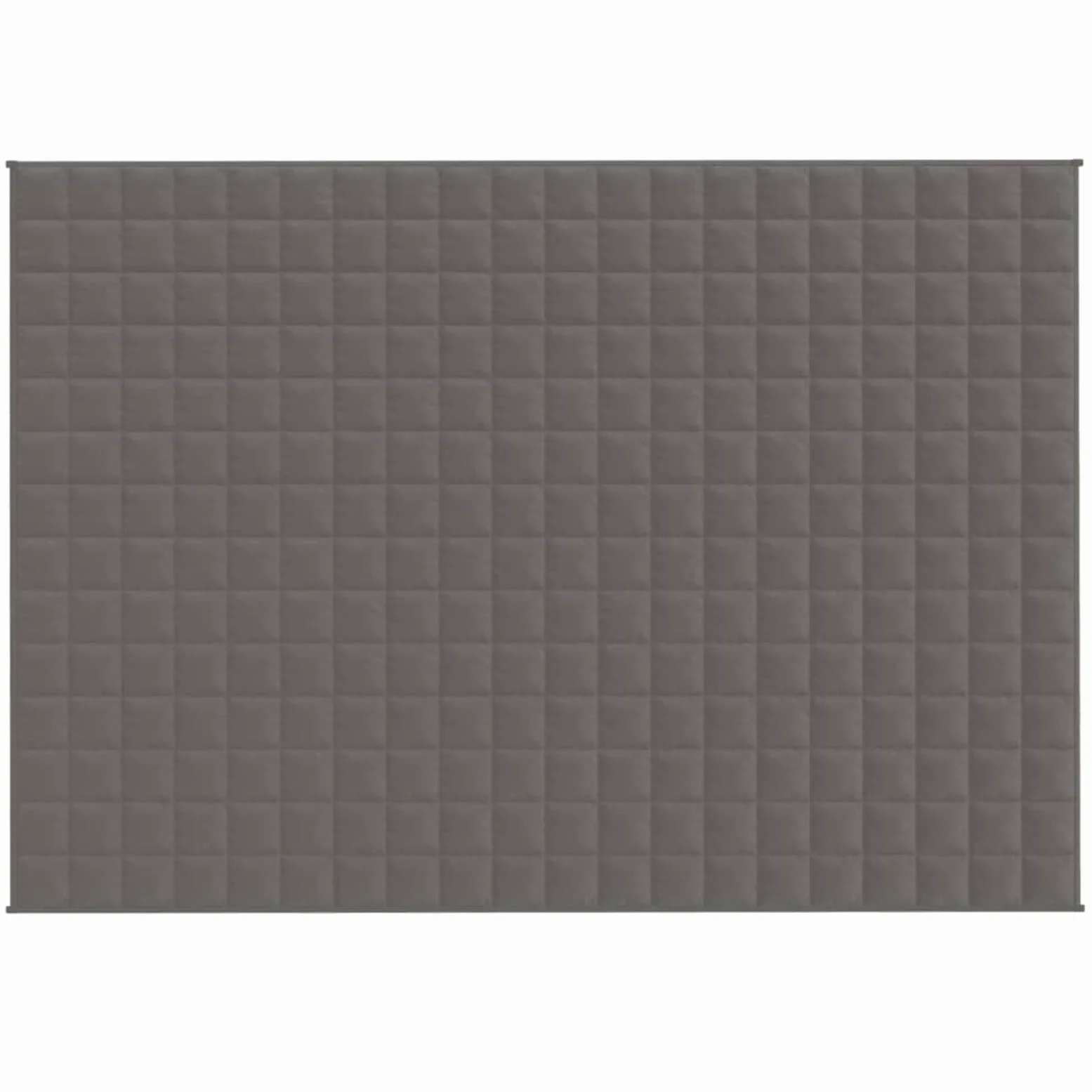 Wei - Manta ponderada gris, 135 x 200 cm, 10 kg, tejido-Classic, manta antiestrés, manta pesada para un sueño profundo y un mejor descanso - Manta de algodón ponderada 100%