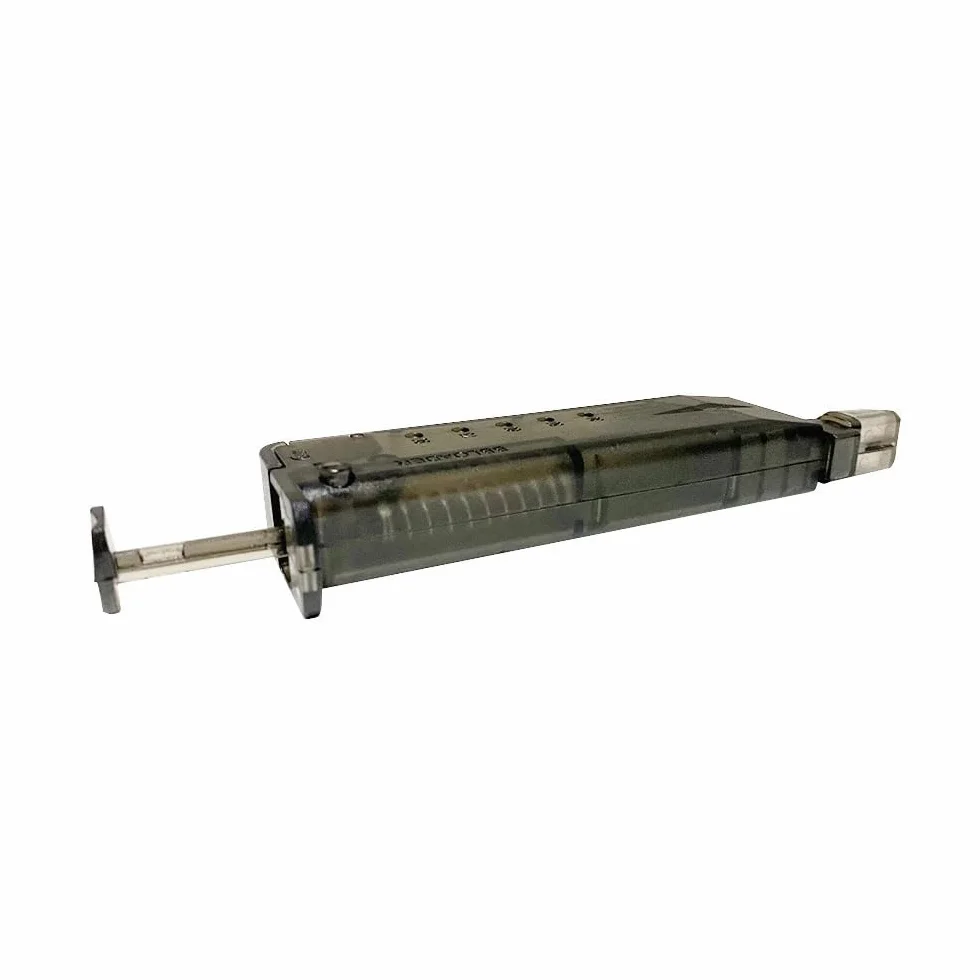 Cargador rápido de Airsoft para cargador BB Softair táctico para paintball, juego de guerra, táctica militar, accesorios de caza rápidos, cargador de bolas de 6 mm Airsoft, 100 vueltas