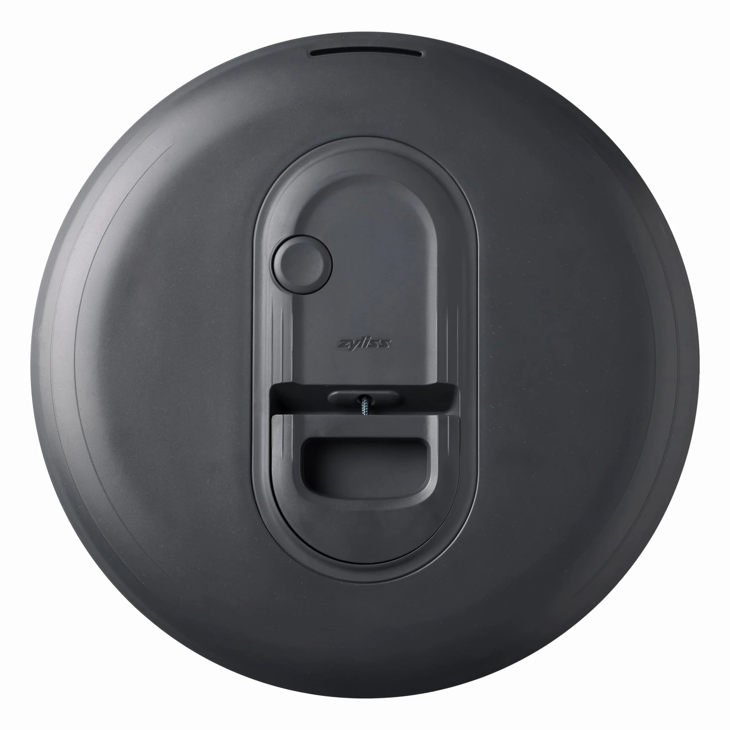 Zyliss Easy Spin Clásico Centrifugadora Lechuga Pequeña 3,5 L, Tecnología AquaVent™, Cuerda y Botón de Parada, Salida de Drenaje, Antideslizante, Sin BPA, Escurridor de Lechuga, Ensalada, Gris