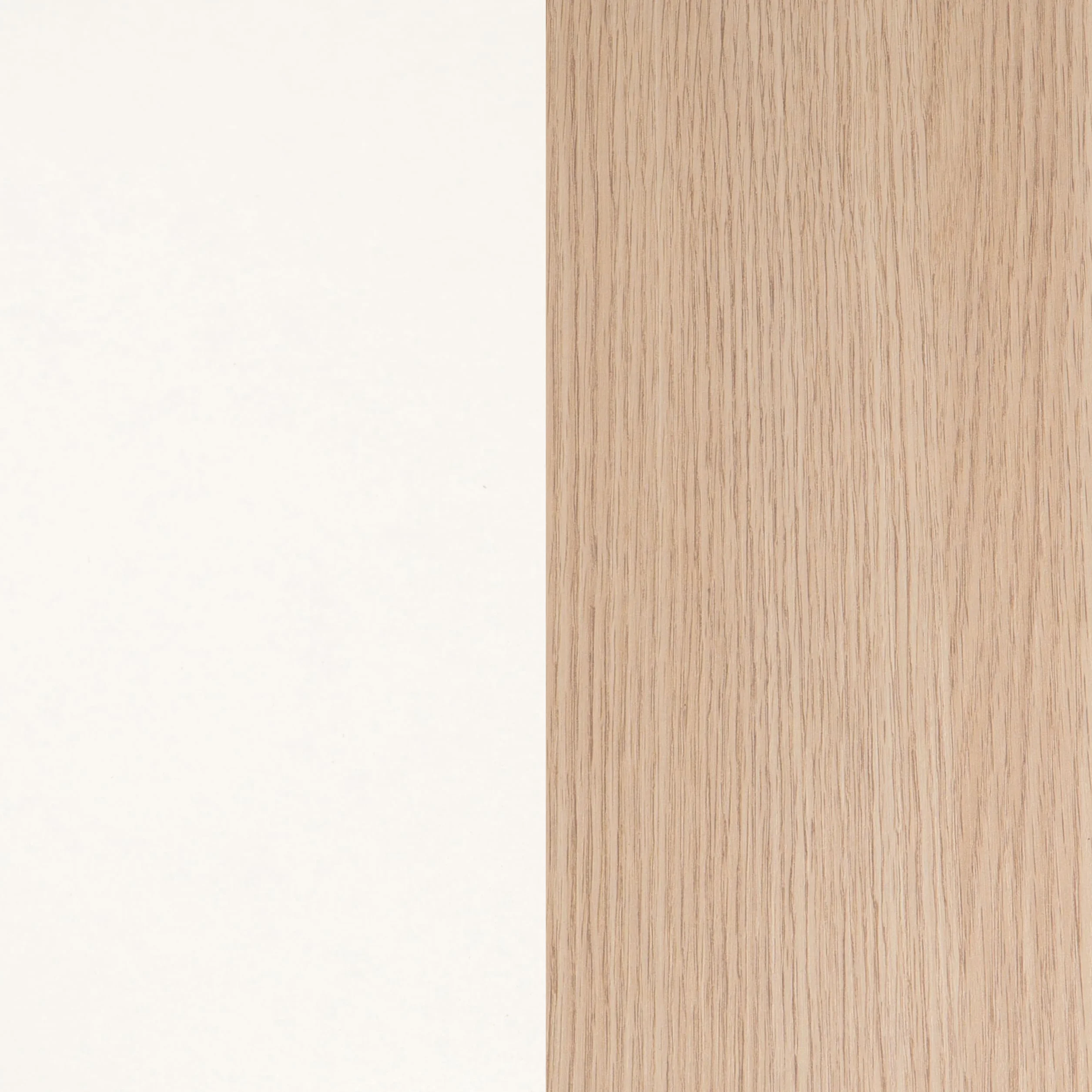 duehome | Mueble de Baño Suspendido con 2 Cajones y Espejo, Modulo Colgante, Modelo Nexa, Acabado en Blanco Brillo y Roble, Medidas: 60 cm (Ancho) x 57 cm (Alto) x 45 cm (Fondo)