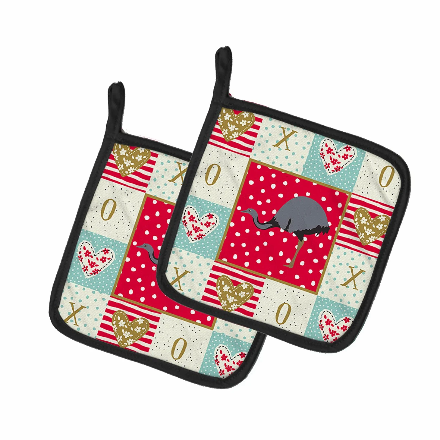 Caroline's Treasures agarraderas, Multicolor, 7.5HX7.5W