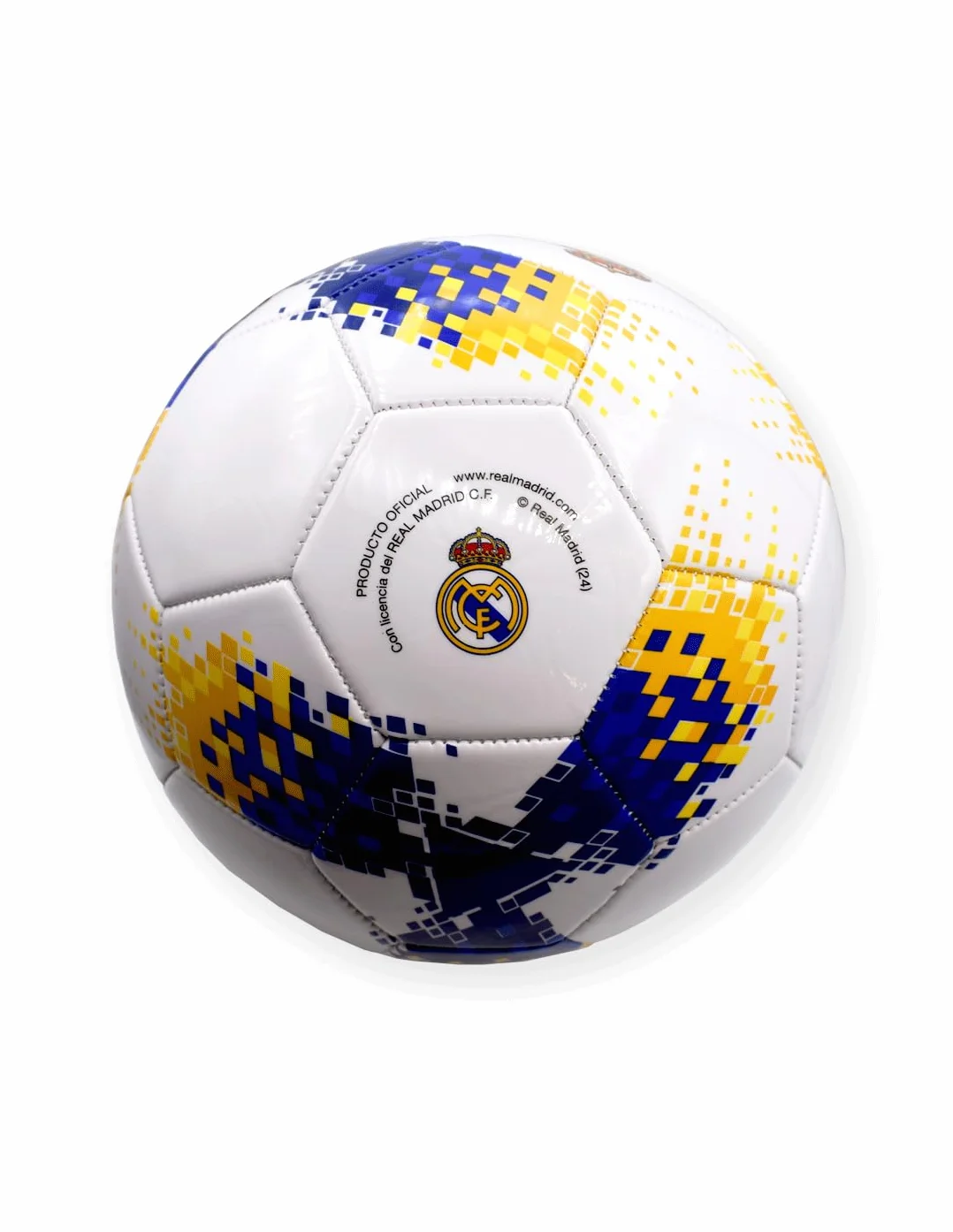 Real Madrid Balón Talla 5 Pixelado Oficial