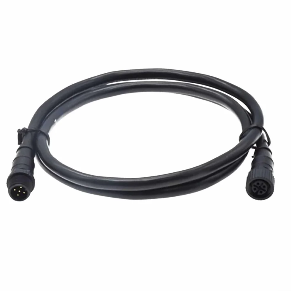 Cable conector marino NMEA 2000 M12-5P hembra a macho impermeable IP67 latón 4A 60V 1 metro