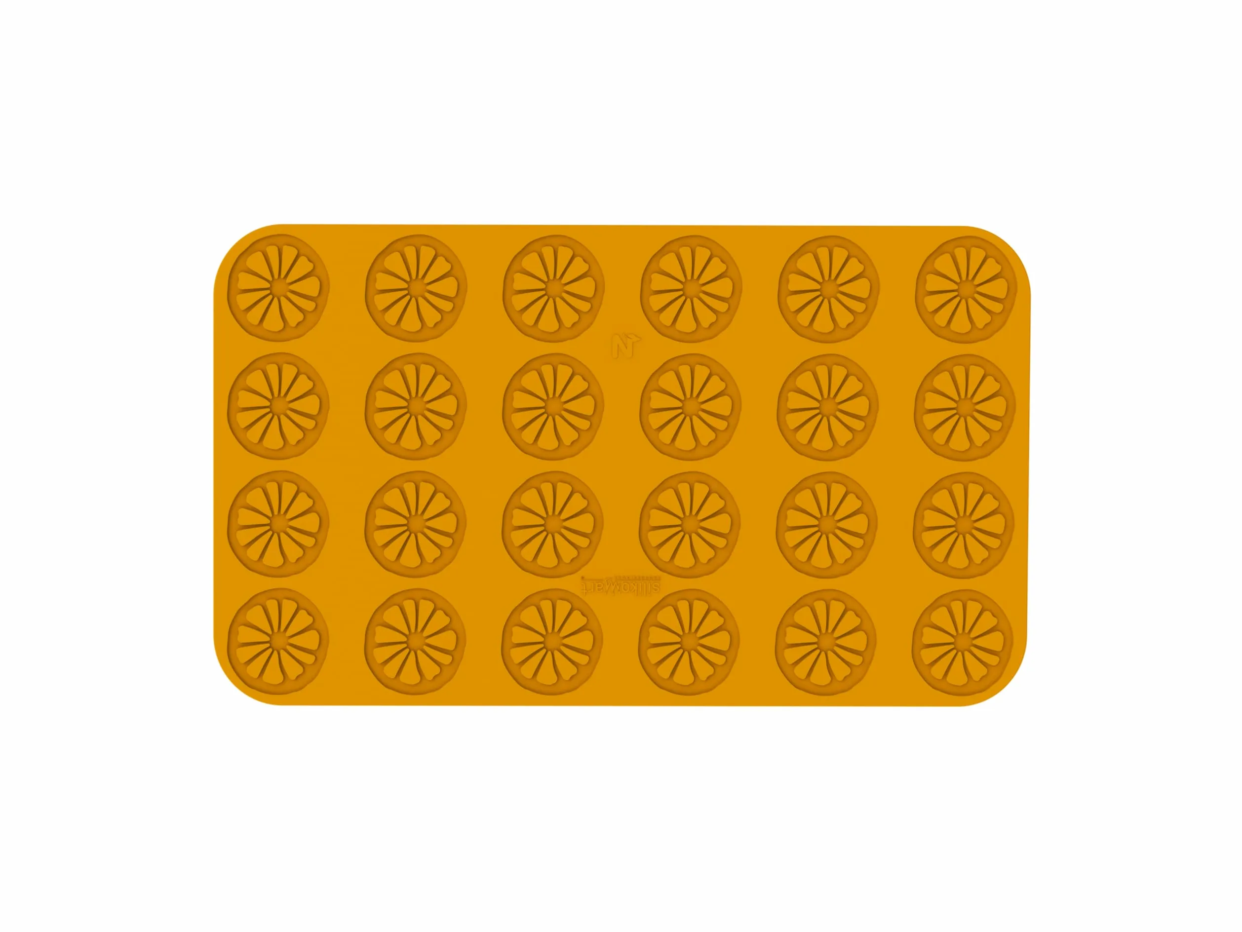 silikomart Moldes de Silicona para Catering NARANJA Y LIMÓN ø60 H 2 MM Accesorios Profesionales para Cocina y Repostería Moldes para Horno Decoraciones Dulces