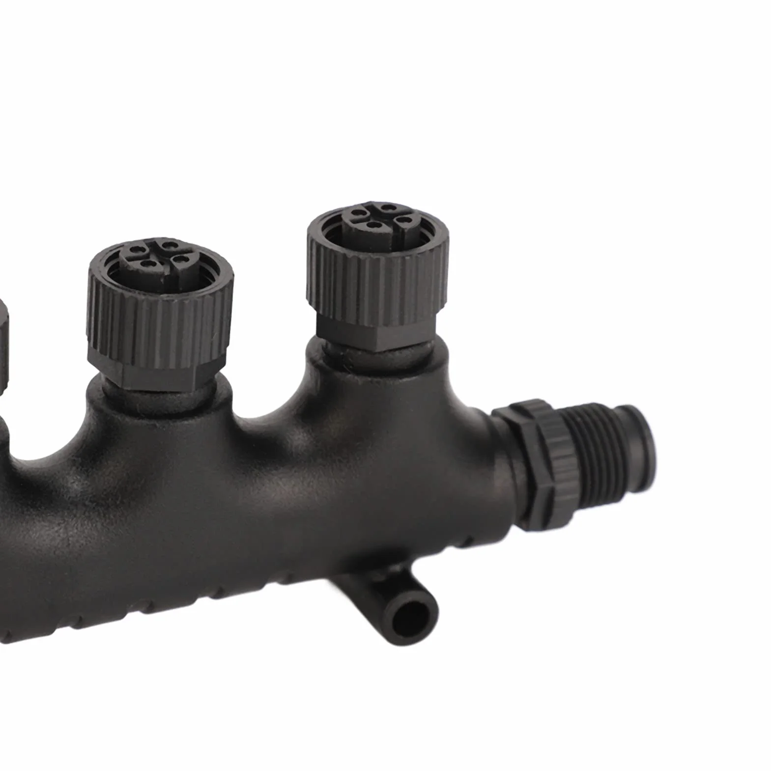 Conector en T de 4 Puertos NMEA 2000 N2K IP67 Resistente al Agua para Redes Lowrance