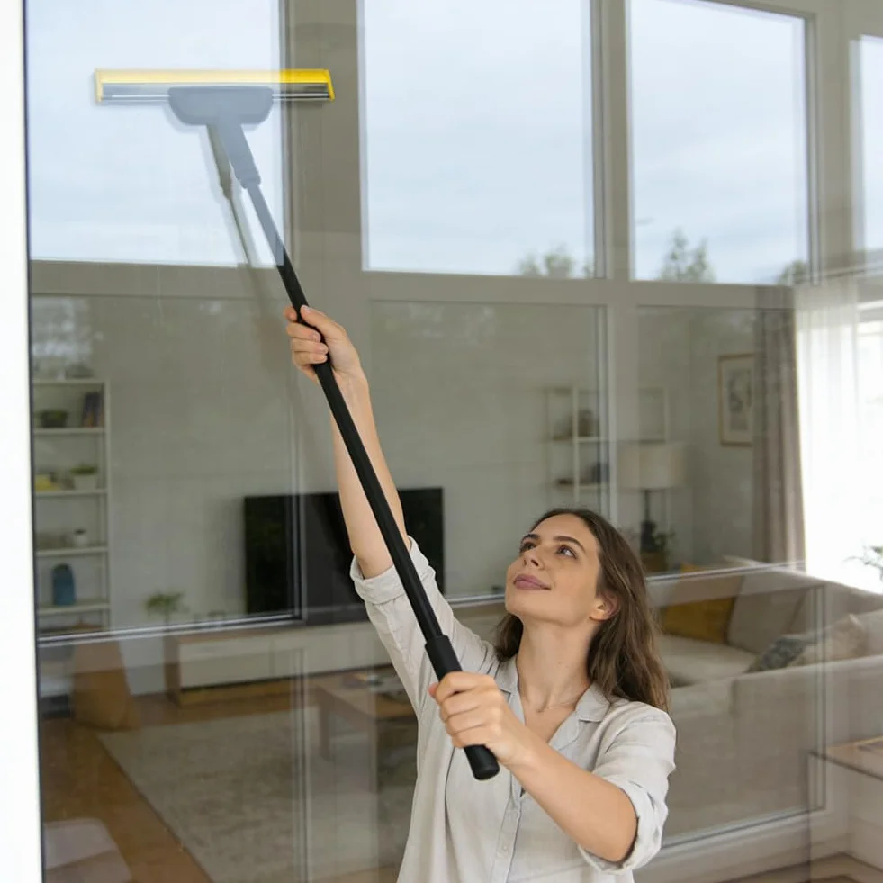 Boquilla para limpiacristales de vapor Karcher – Compatible con SC1, SC2, SC3, SC4, SC5, SC7, CTK10, CTK20 – Limpieza sin rayas de cristal y ventanas – Accesorios de limpieza de vapor