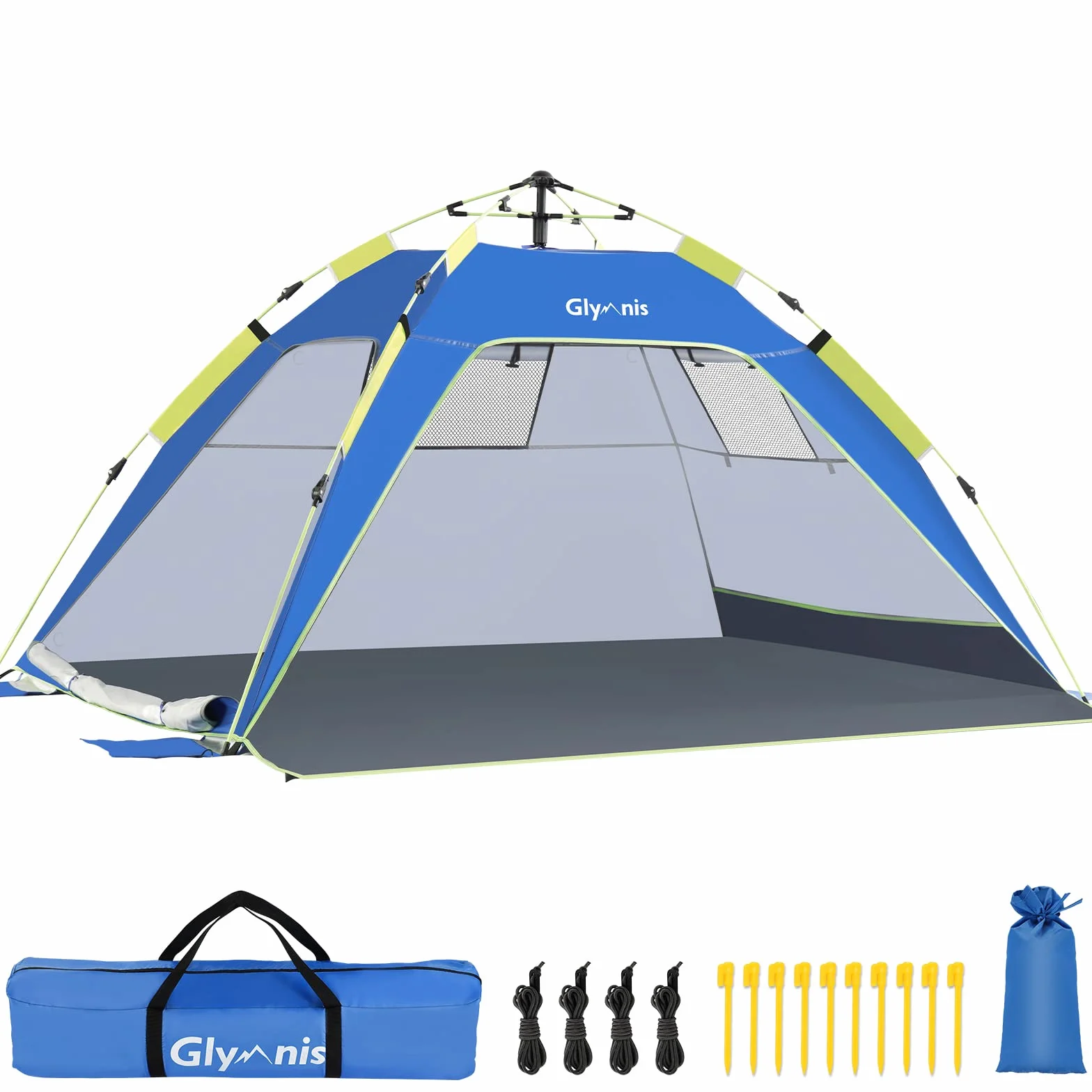 Carpa Playa Hidráulica UPF 50+ para 3-4 Personas
