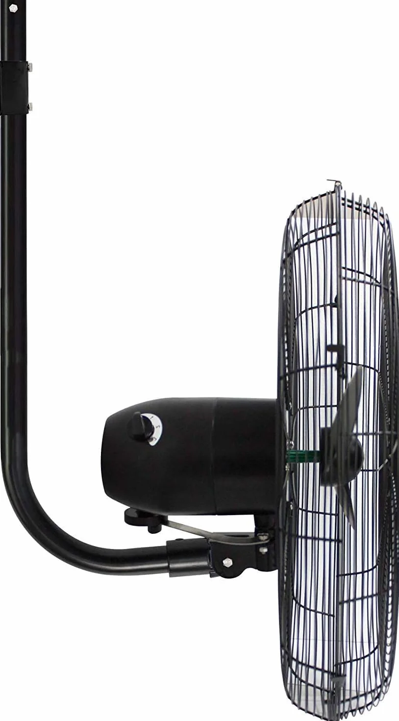 Drip&Fresh - Ventilador 2 Palas 24" C/Soporte Pared IP55 200W
