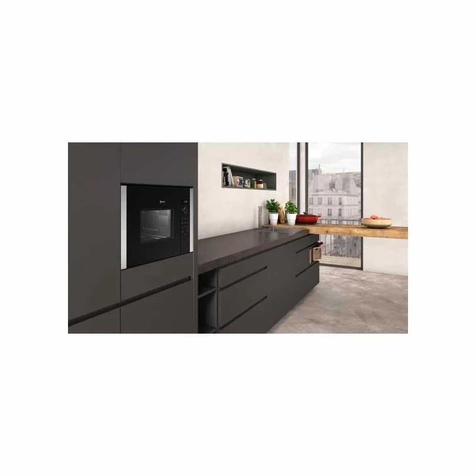 Micro-ondes simple encastrable - NEFF N50 - HLAWD23N1F - Inox - 20 L - 38,2 x 59,4 x 31,7 cm