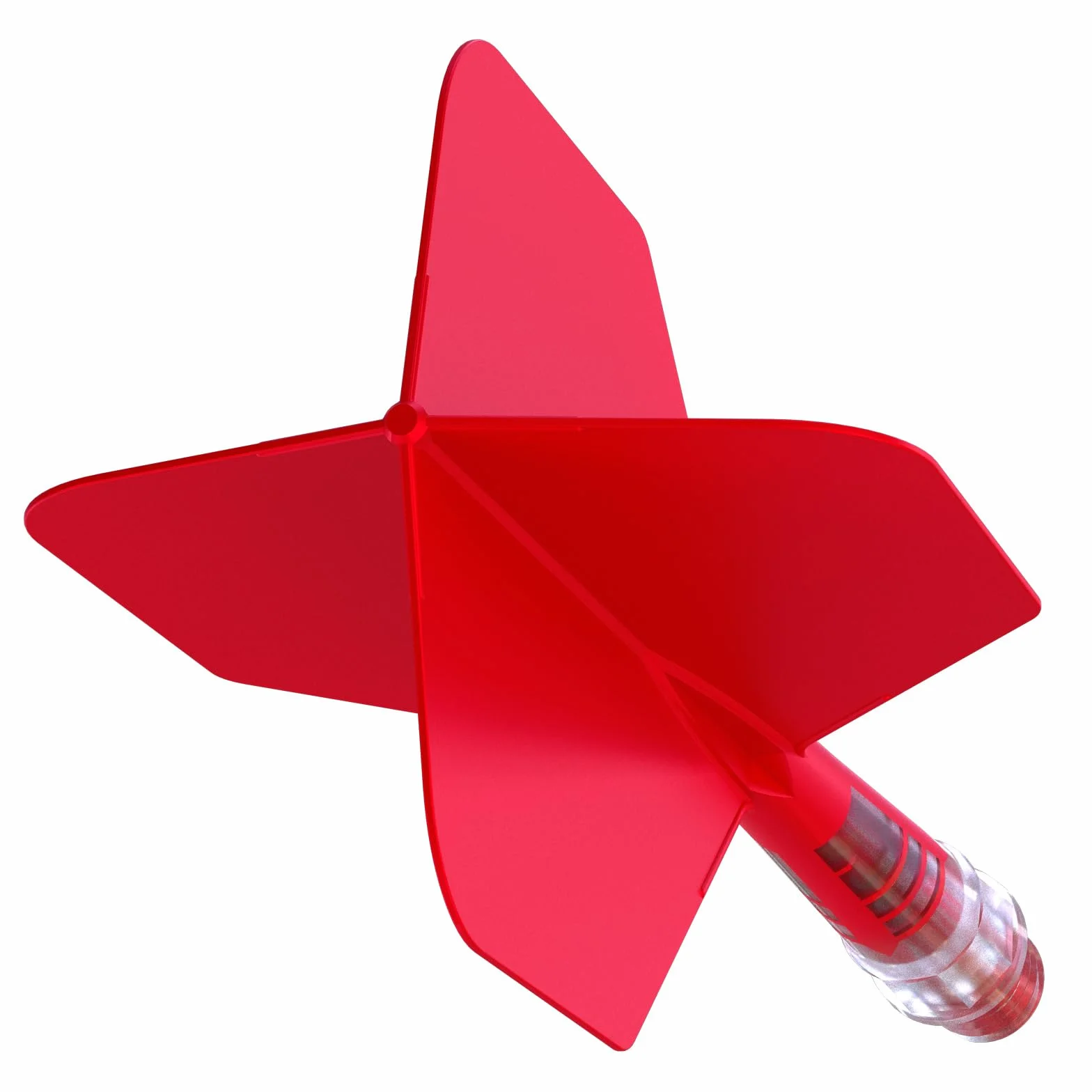 CUESUL Rost T19 Eje de dardo Integrado de Carbono y Vuelo de ala Grande, Conjunto de 3