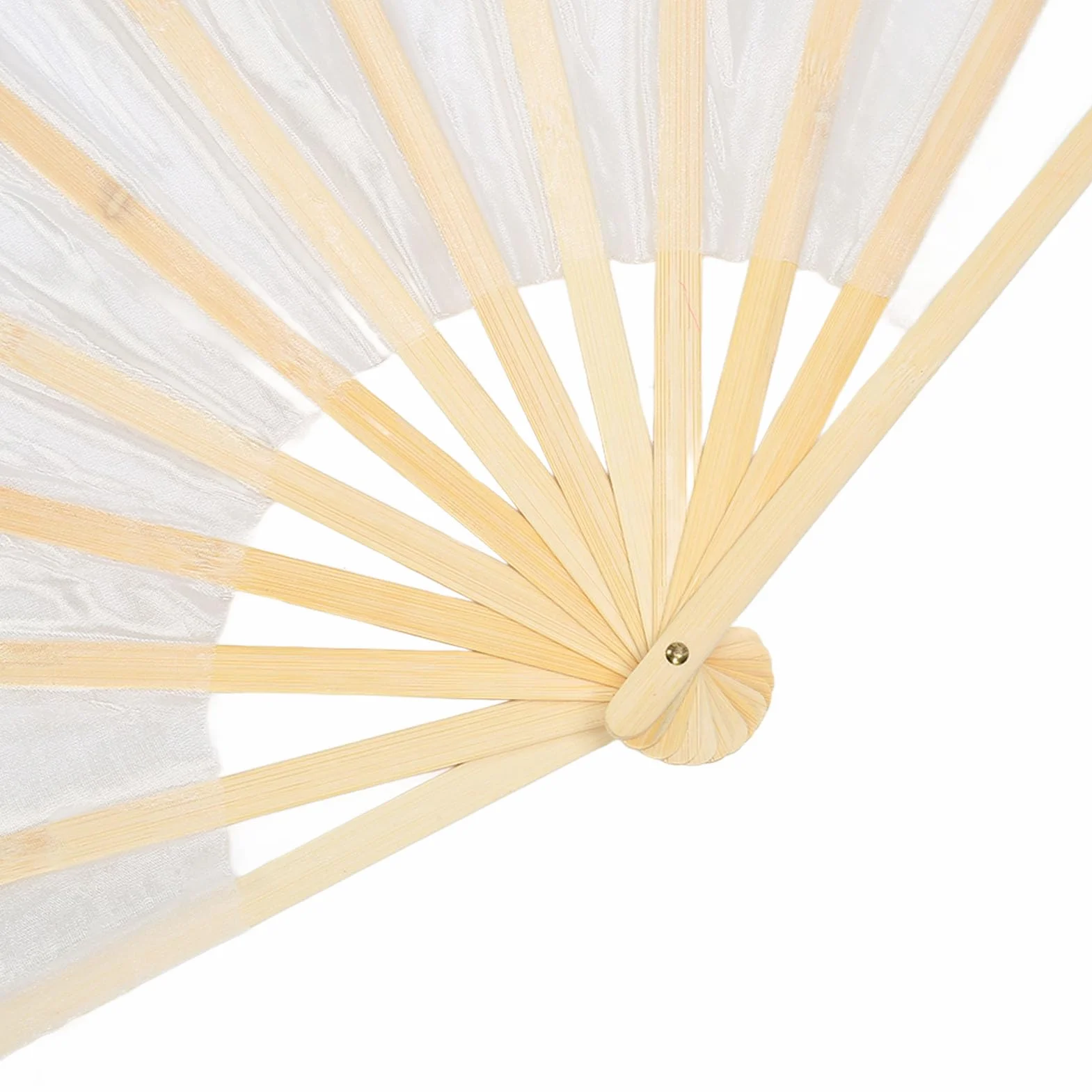 Abanicos de Danza del Vientre 1,5M, Abanico de Madera Tricolor Seda Sintética para Espectáculos