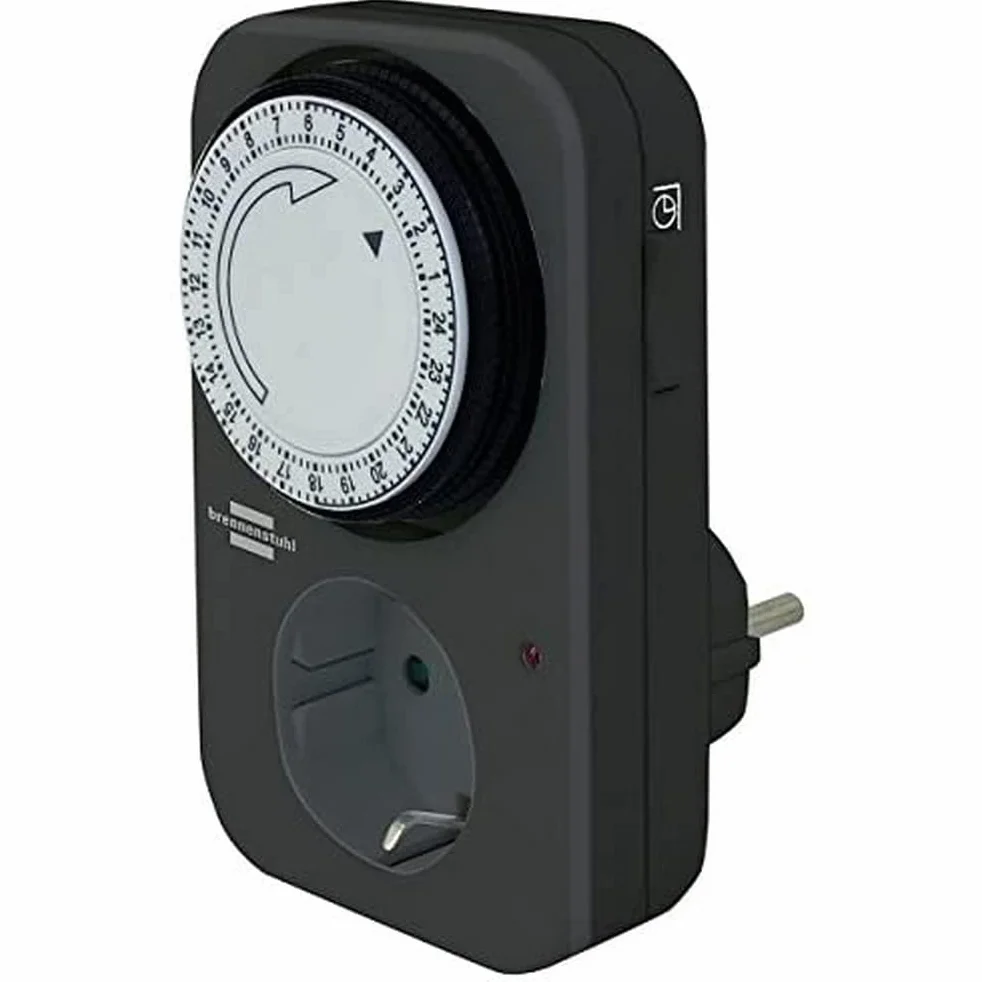 Brennenstuhl 1506454 Diarios mecánicos (MZ 20, Antracita, FR