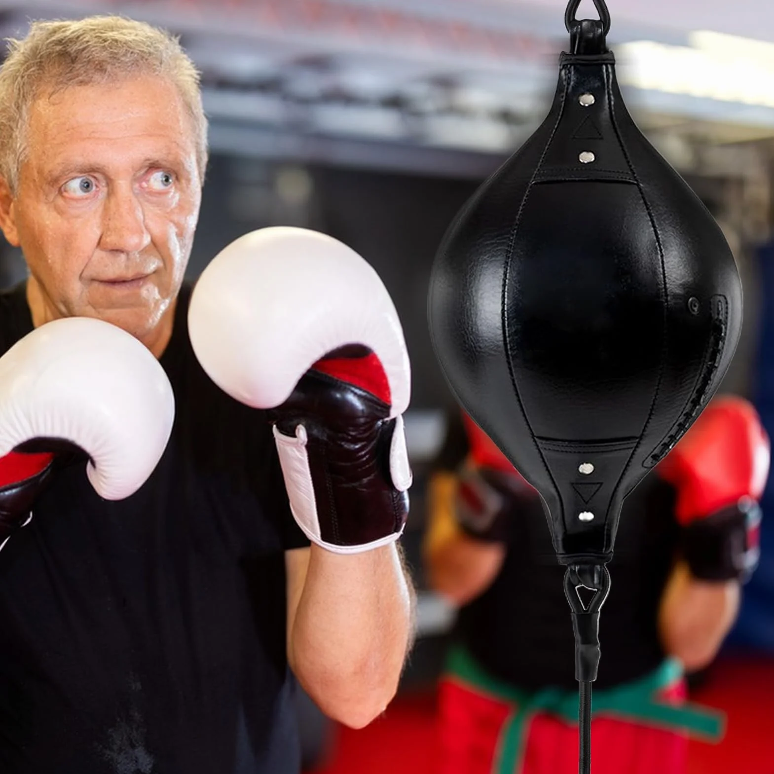 Conjunto De Boxeo Bolsas Velocidad dodg Training Punching Speed Bal Entrenamiento Equipo Duradero