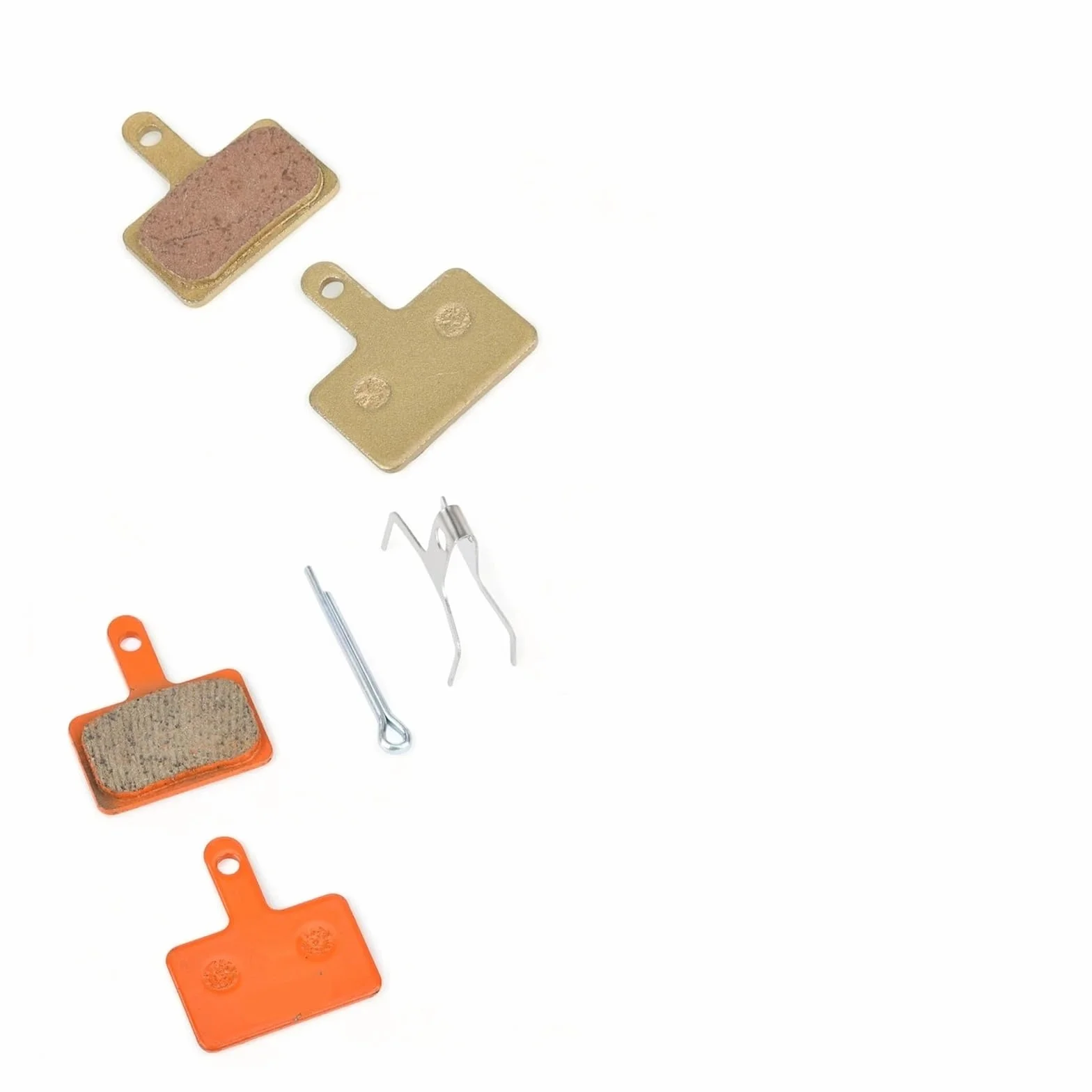 Pastillas de Freno Semimetálicas para Patinete Eléctrico Kaabo Wolf 11/11+ /X/Pro/King/King Mantis Pro 8 10 Vsett, 1 Par