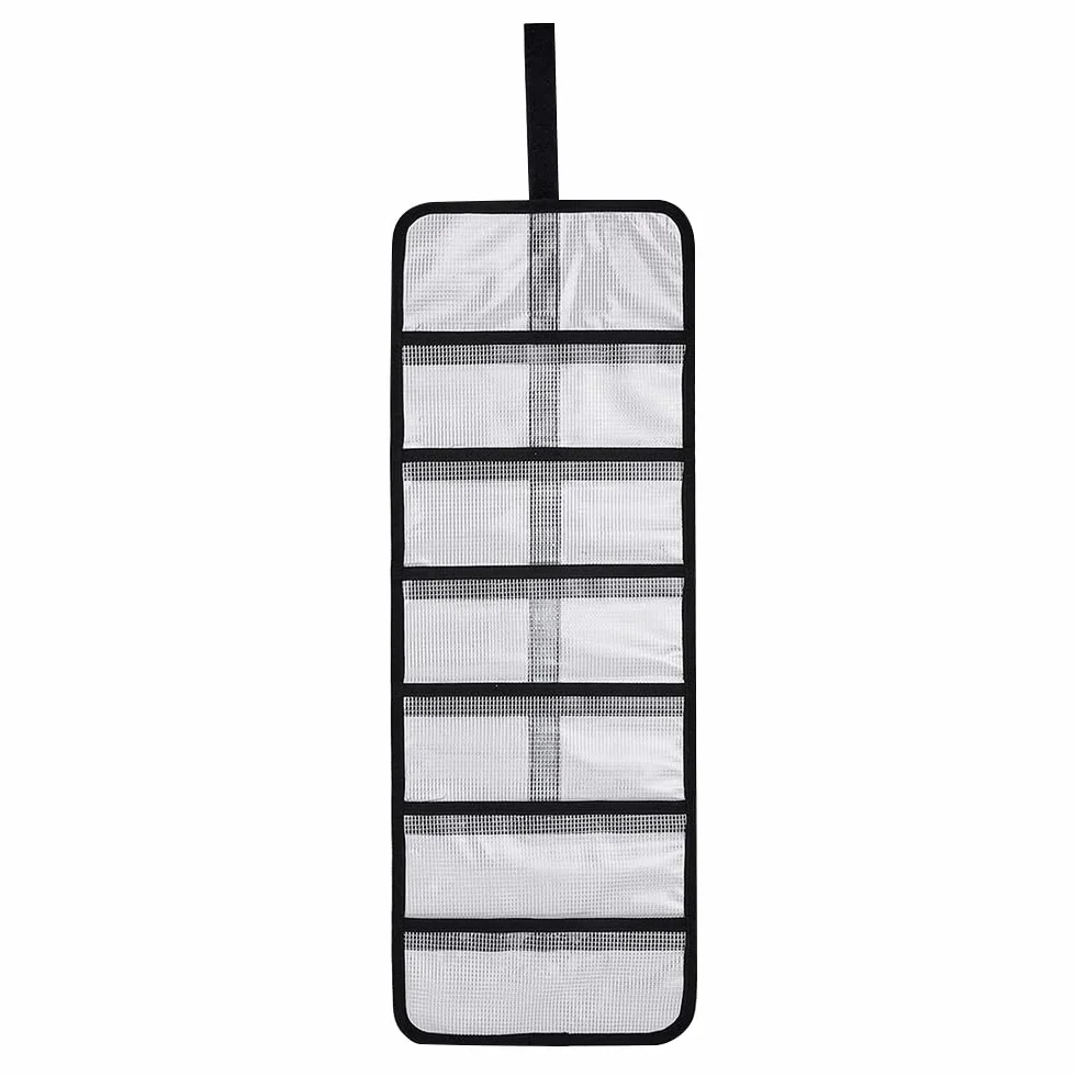 MiOYOOW Bolsa de PVC para señuelos de Pesca, Enrollable, para Agua Dulce y Salada, Ideal para embarcaciones al Aire Libre
