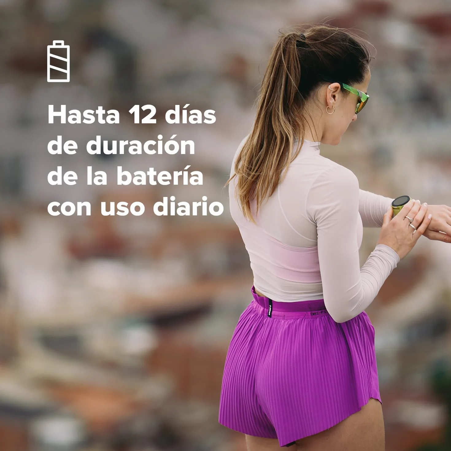 Suunto Run Reloj GPS Running Pantalla Táctil AMOLED 1,32" Multideporte Monitor Actividad GPS Seguimiento Cardíaco Sueño 12 Días Autonomía 4GB Almacenamiento Música