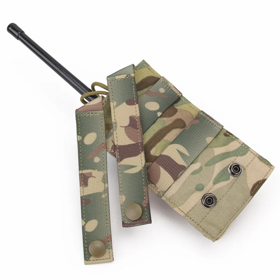 Bolsa táctica MOLLE 1000D para Airsoft walkie-talkie caza paintball