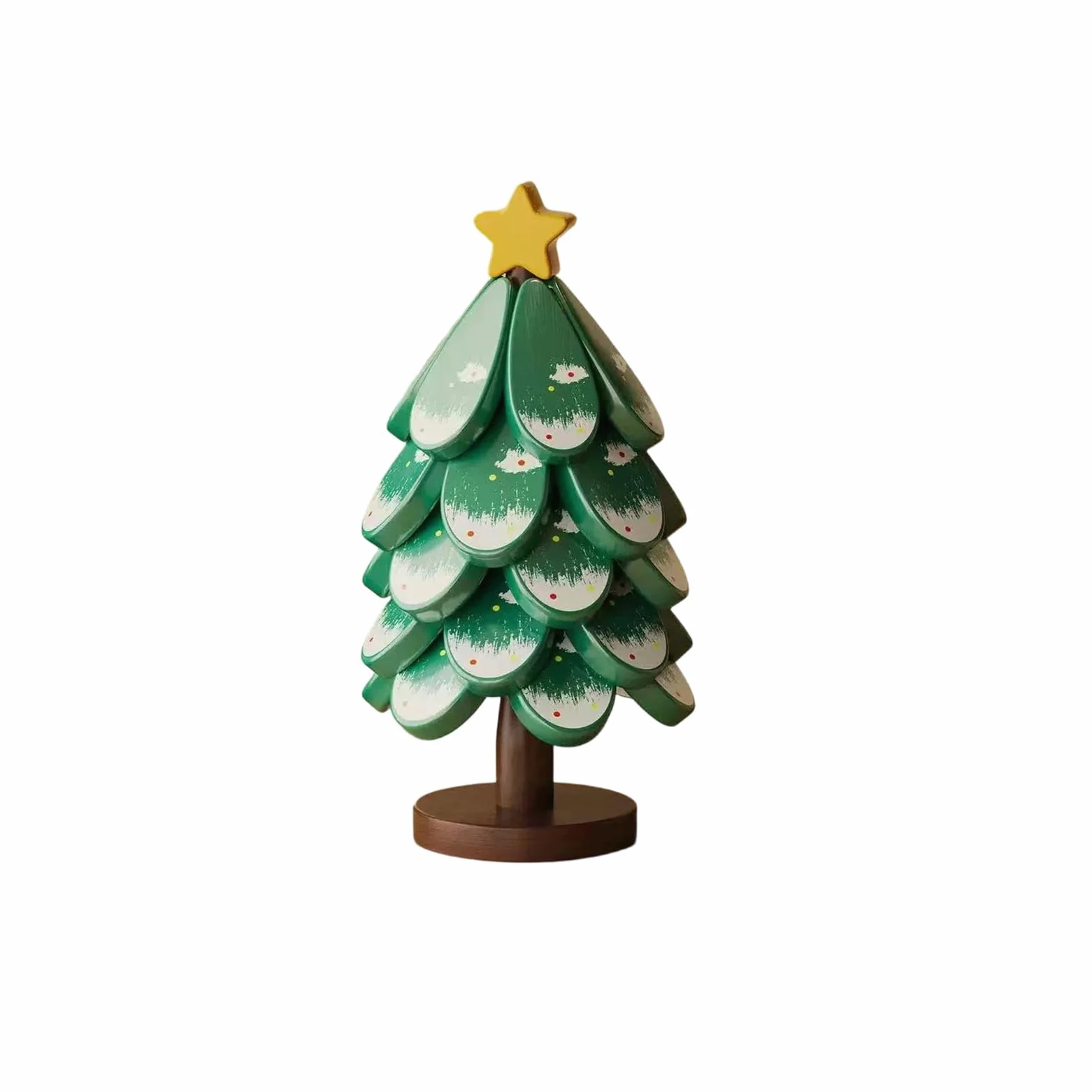 Juego de manteles individuales de Navidad, salvamanteles de madera, posavasos, salvamanteles de madera para platos calientes, soporte para sartén caliente, juego de salvamanteles para árbol de Navidad