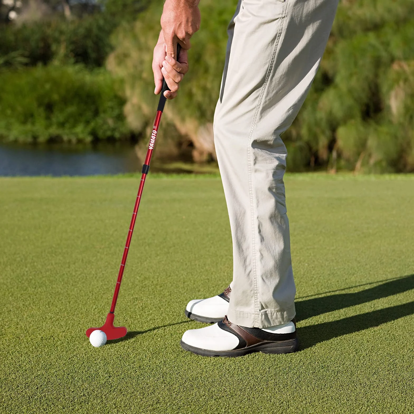 Yamato Putter de Golf para Hombres y Niños, Bidireccional, Diestros e Izquierdos, 1 Unidad