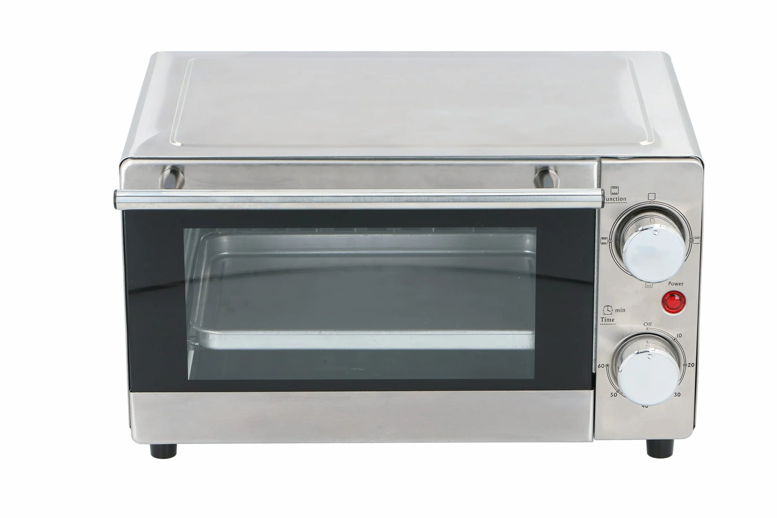 All Ride Horno - Horno de 24 v Camion - Mini Horno para Viajes en Camión o Caravana - 300 Vatios - 9 Litros - Acero Inoxidable
