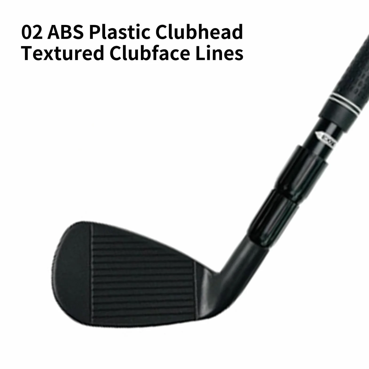 Putter de golf ajustable rojo, palo telescópico de entrenamiento doble vía para interiores y exteriores