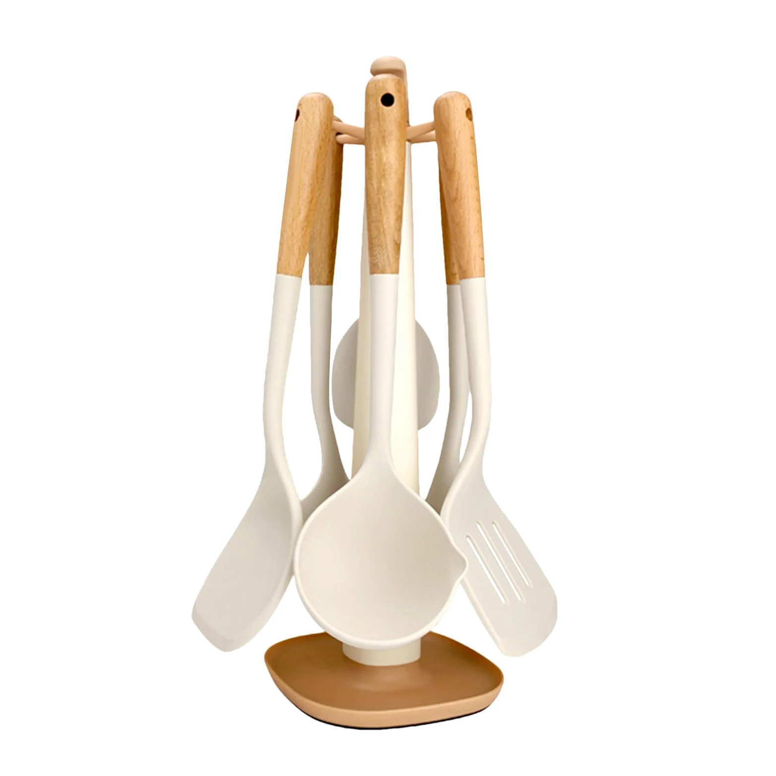 Espátula de silicona silicona alimentaria antiadherente | Espátulas seguras para cocinar Accesorios de Alimenticio para Mezclar, Hornear, Freír, Servir, Preparar, y Exterior