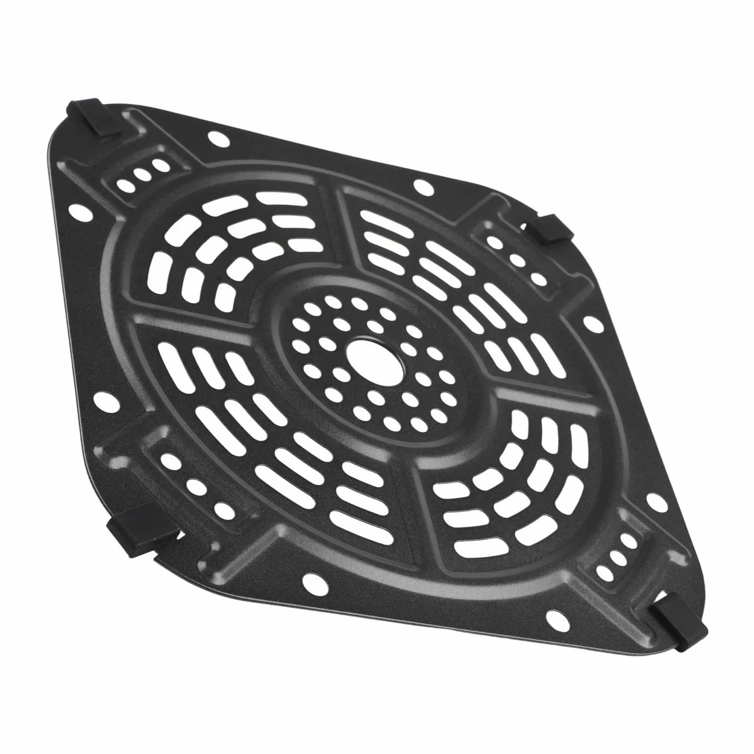 Genérico 1 Placa de Repuesto for freidora de Aire for 2 Cuartos. | 21,5x21,5 cm, bandeja cuadrada, duradera, compatible con AF141, fácil de limpiar