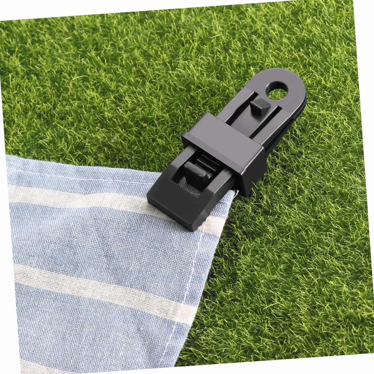 Abrazaderas para Carpas y Toldos UPKOCH, 30 Piezas, PP Negro, para Camping y Pesca
