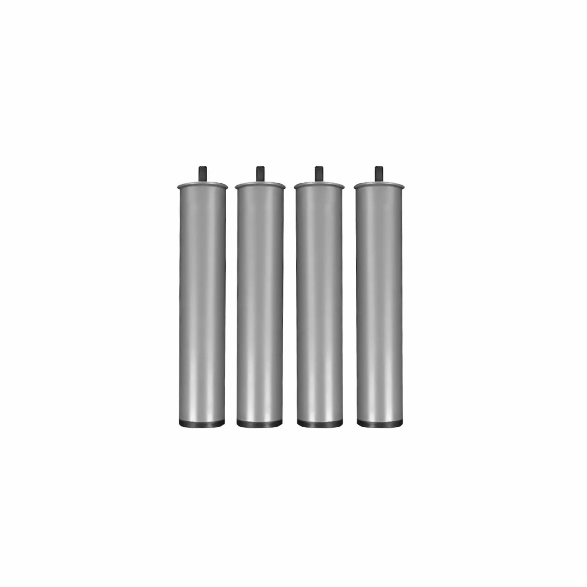 VentaMueblesOnline Pack 4 Patas Base Tapizada 40 Cm