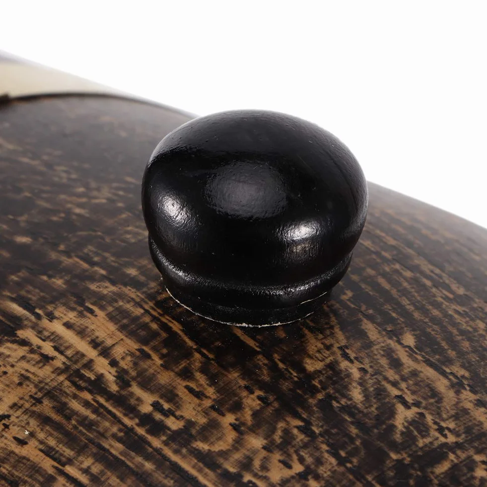 Barril de envejecimiento de roble de vino | Barril de roble americano estilo retro de 3 litros para vino tinto, brandy y whisky | Cubo de brandy con grifo y soporte | Spot negro