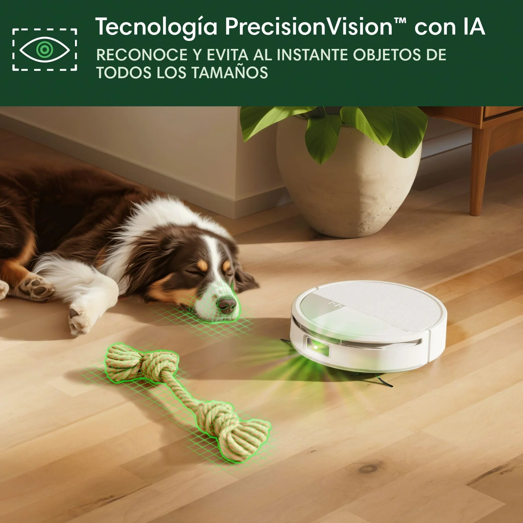 iRobot Roomba MAX 705 Combo con Base AutoWash multifunción y Agua Caliente, Rodillo de fregado PowerSpin Extensible, Cubierta Protectora, cepillos Dobles, fregado y Secado con Calor, LiDAR 3D con IA_B
