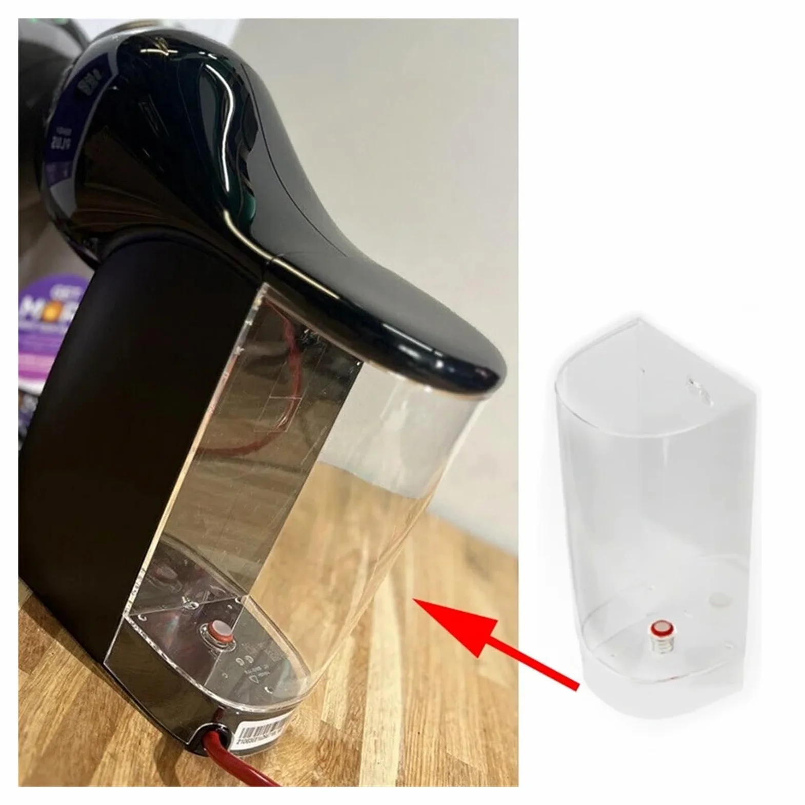 Depósito de agua for cafetera, compatible con NESCAFÉ, Dolce Gusto y Genio PLUS.