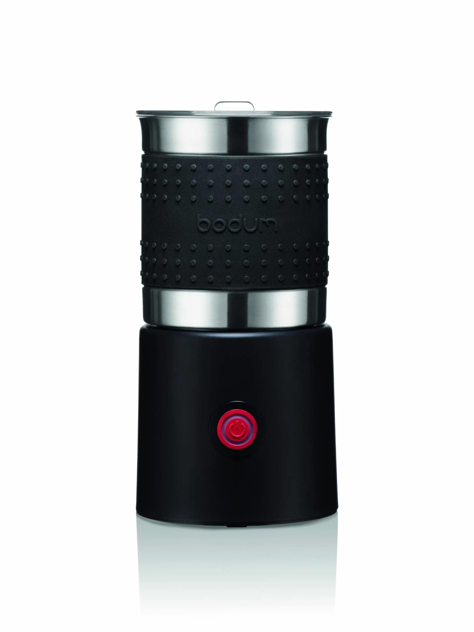 Bodum Bistro Electric Espumador de leche, 13 onzas, negro