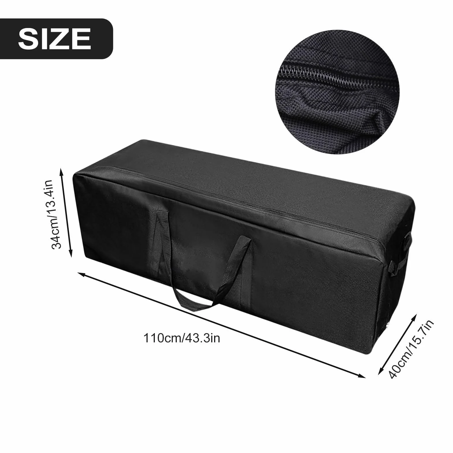 Bolsa de almacenamiento plegable Oxford 600D para tiendas de campaña, viaje, deportes y pesca