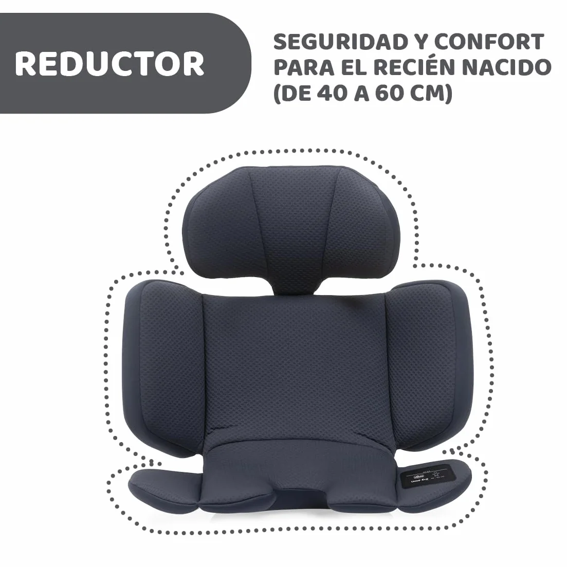 Chicco Unico EVO I'Size Classic Silla de Coche ISOFIX 360º Giratoria 40-150 cm Grupo 0123 Negra