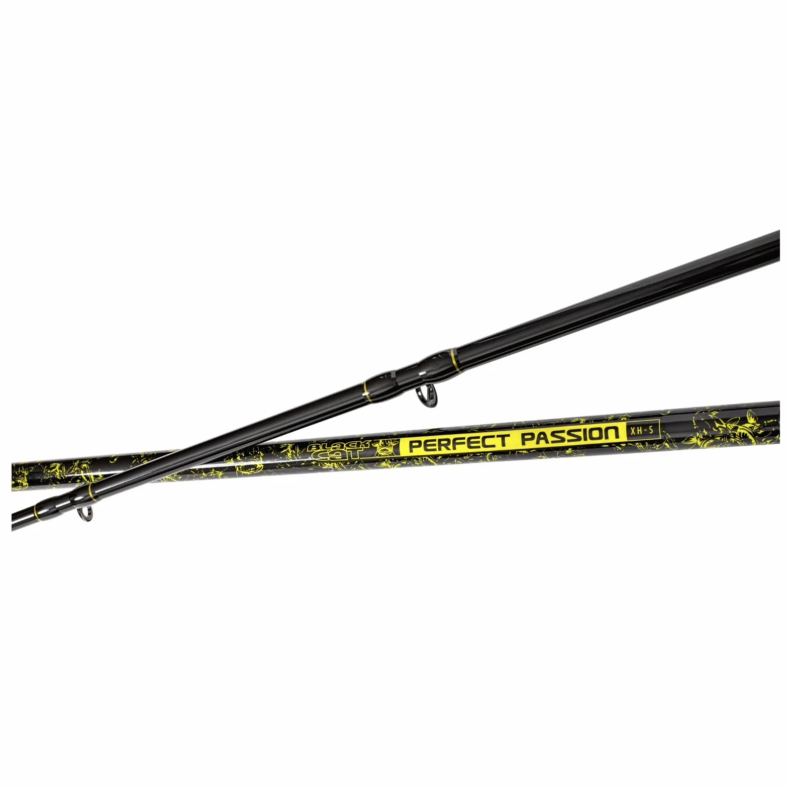 Black Cat Premium Passion XH-S Caña de Pescar IM6 3 m Blanco Negro Amarillo