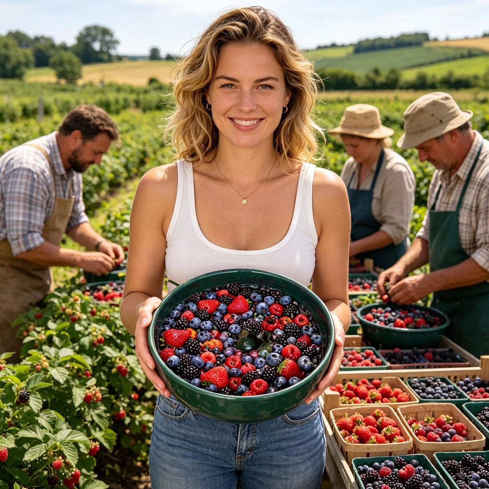 Lavador automático de bayas, lavadora automática de frutas y verduras con drenaje, lavadora multifuncional para moras, fresas, uvas, ensaladas
