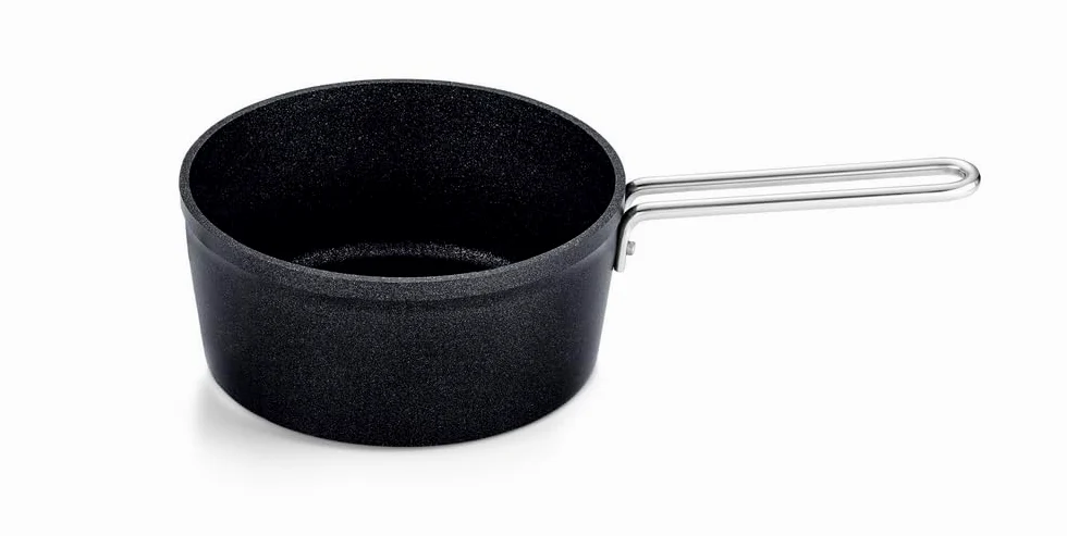 Fissler Adamant Cazo de Aluminio (de 2 Litros y 18 cm de Diámetro), Revestido, con Tapadera Metálica, Antiadherente, Inducción