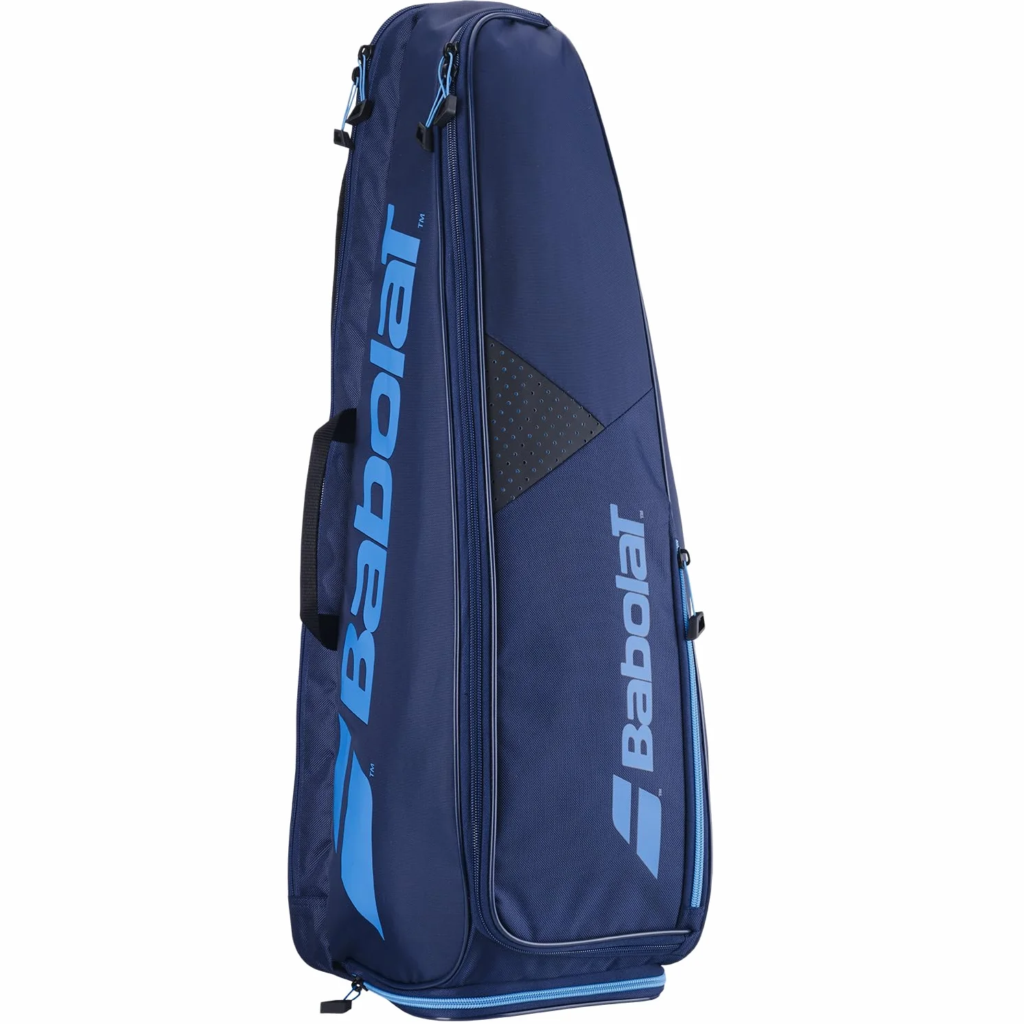 Babolat Bolsa de Tenis Kids Azul/Blanco/Rosa con Dos Compartimentos