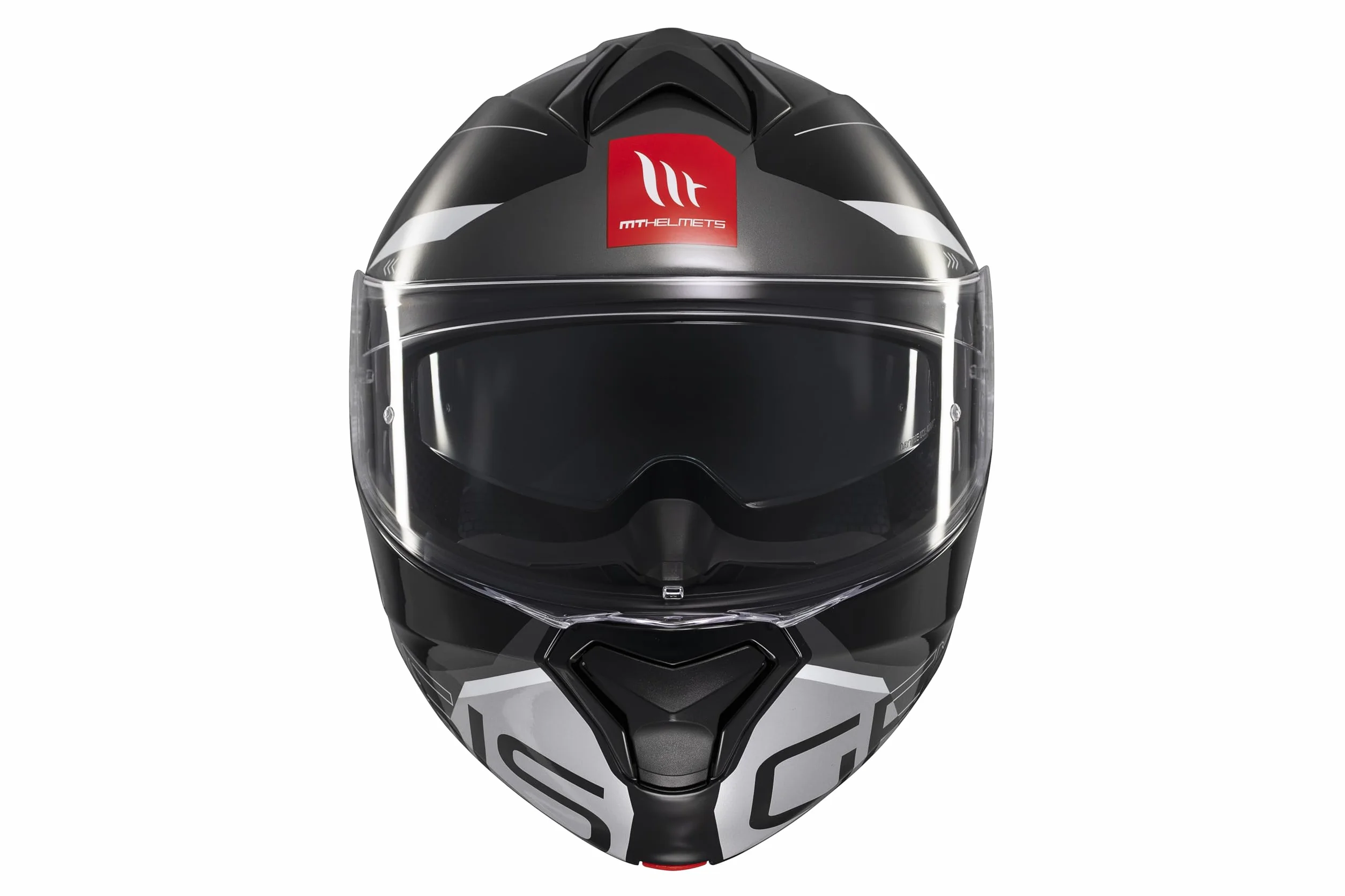 MT Helmets Genesis SV Casco Moto Modular Visor Solar Retráctil Calota HIRP Pantalla Antivaho Homologado ECE 22.06 DOT